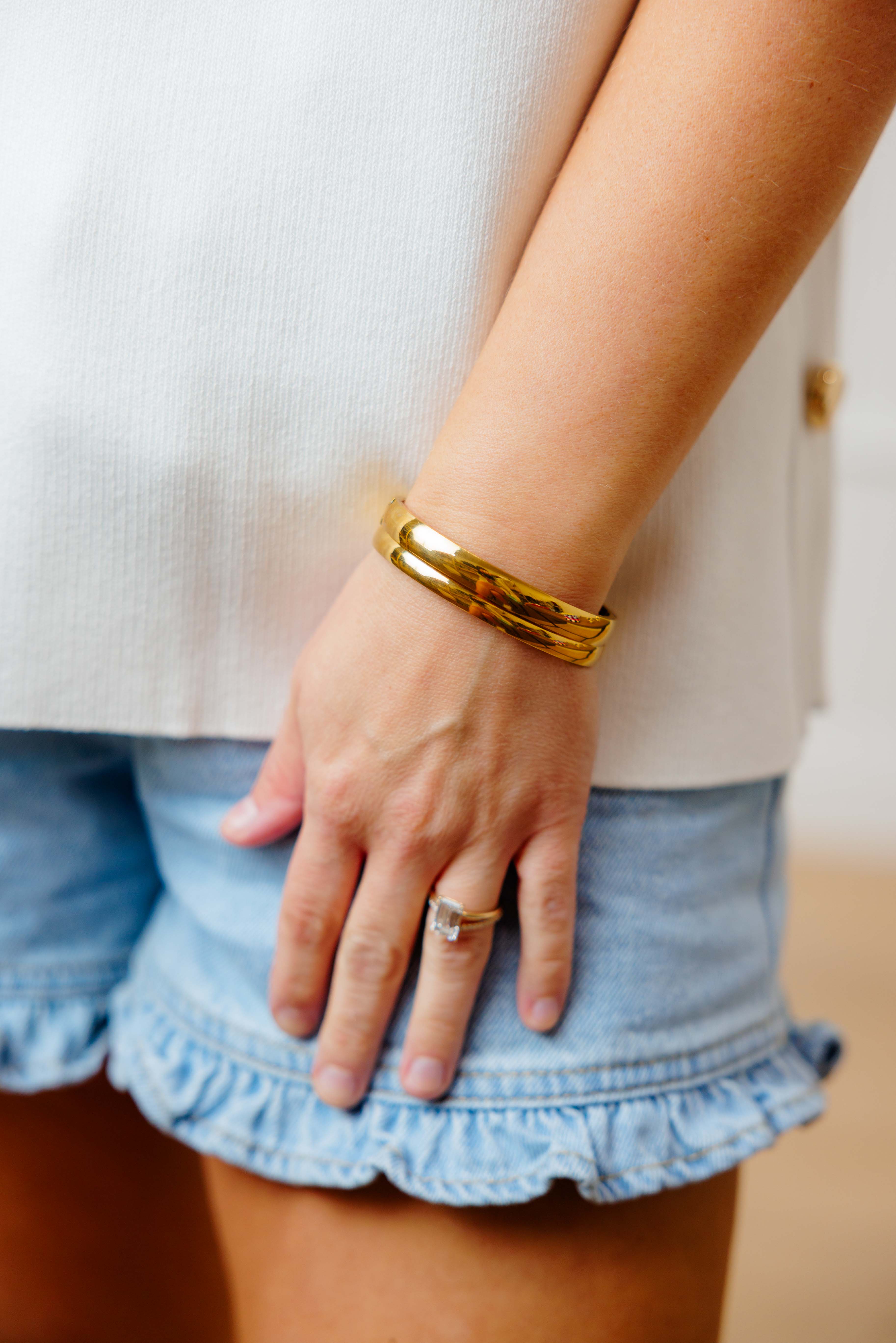 Gold Bangle