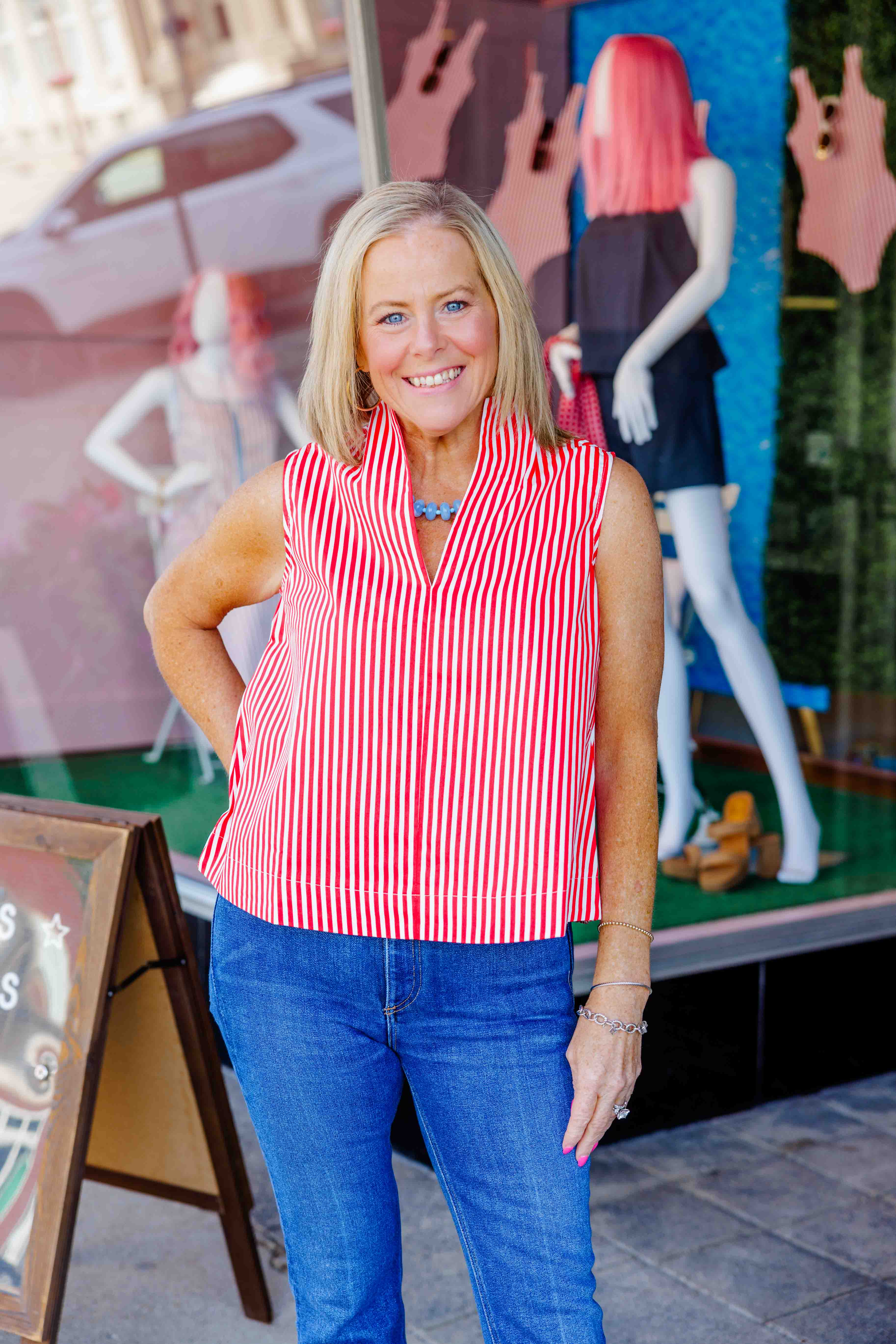 Striped Everyday Ease Top