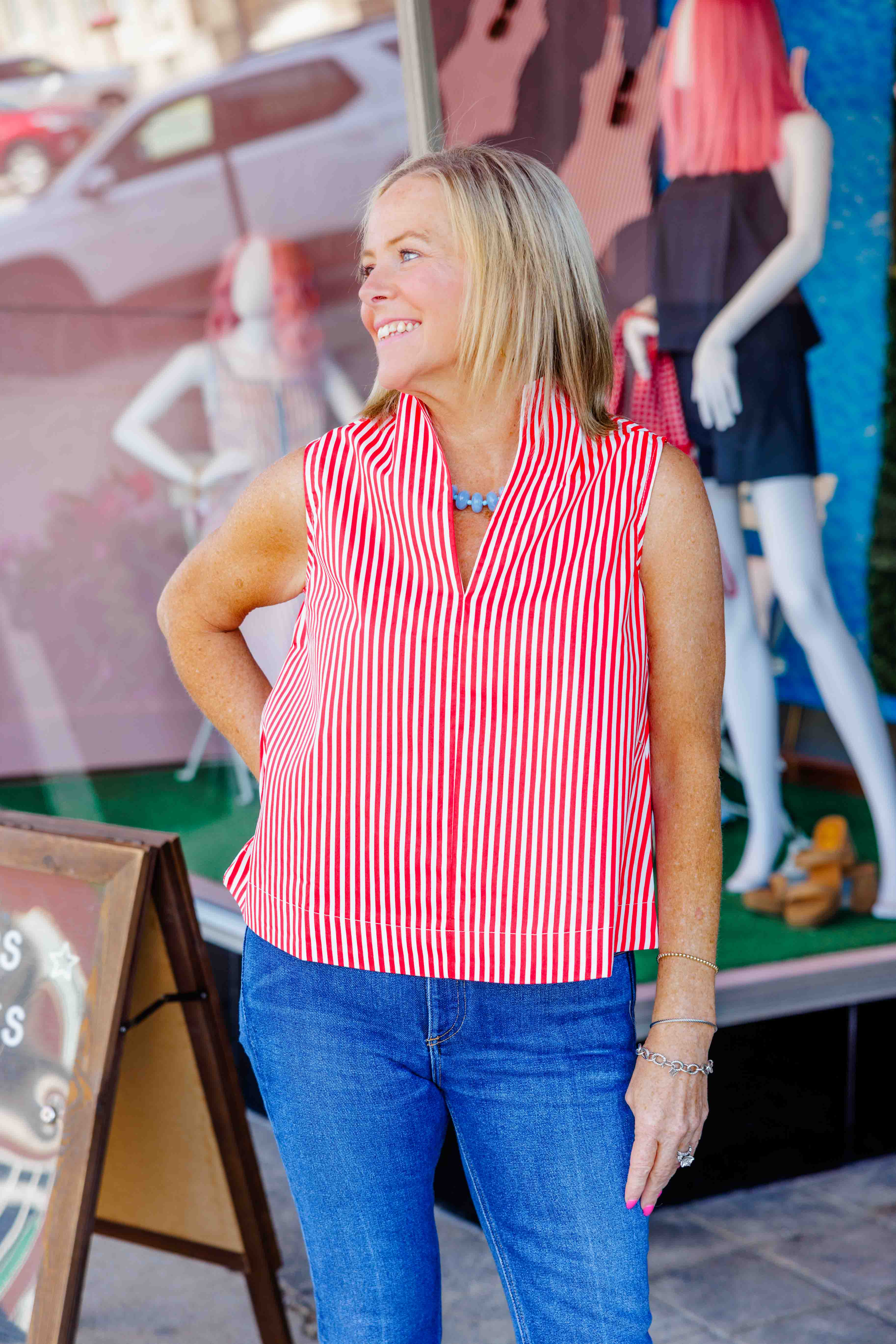Striped Everyday Ease Top