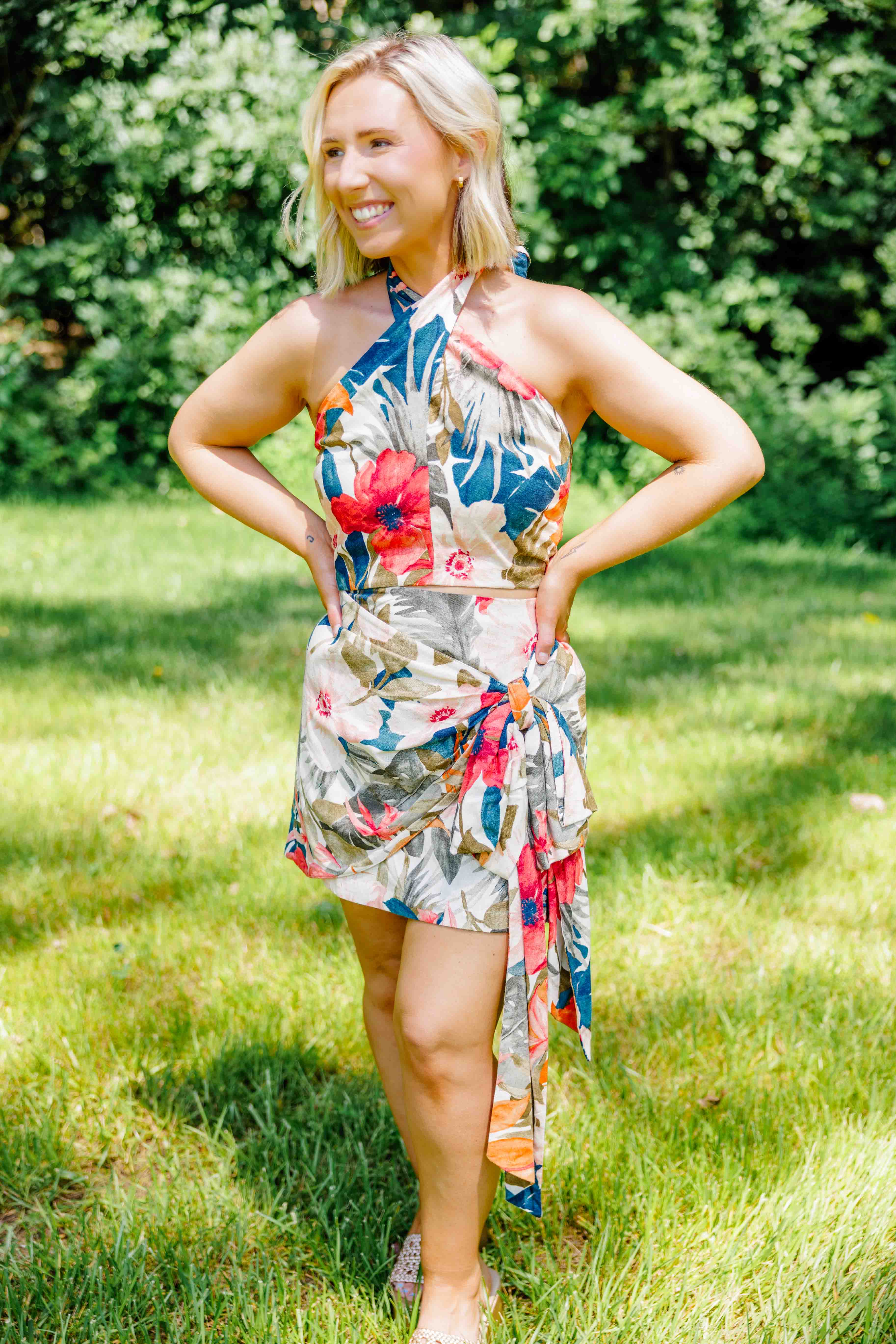 Botanic Skirt Set