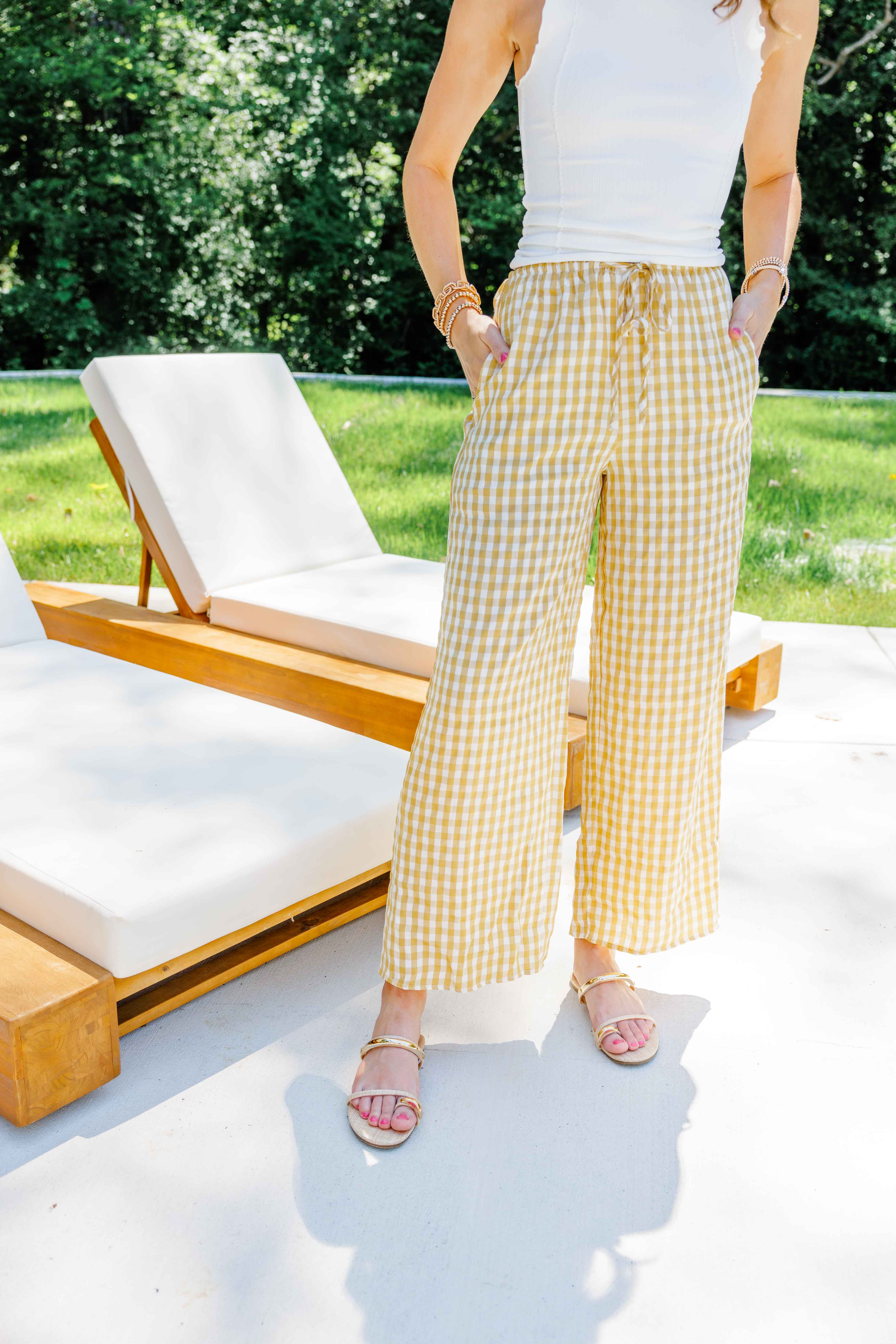 Picnic Gingham Pants