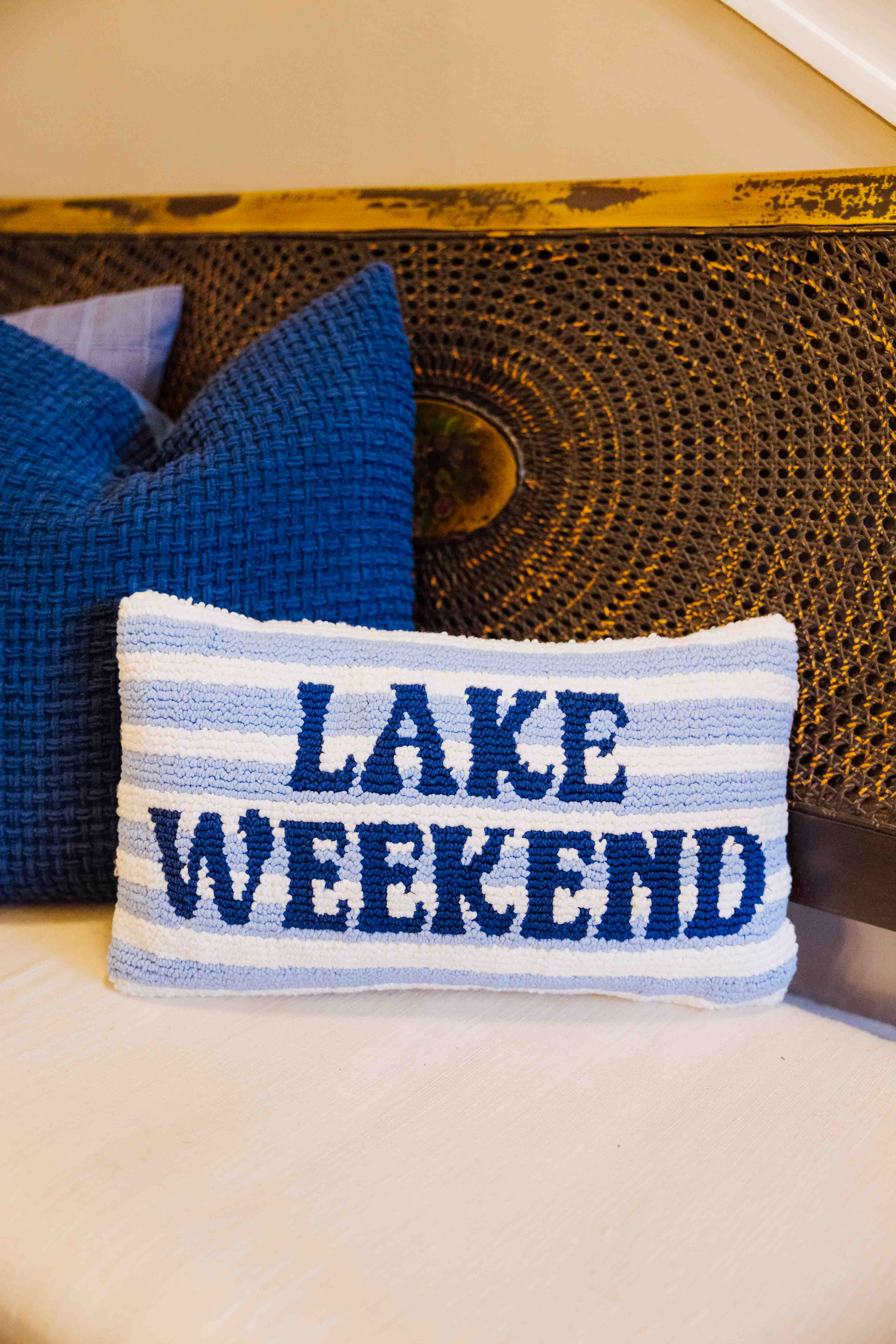 Lake Weekend Pillow