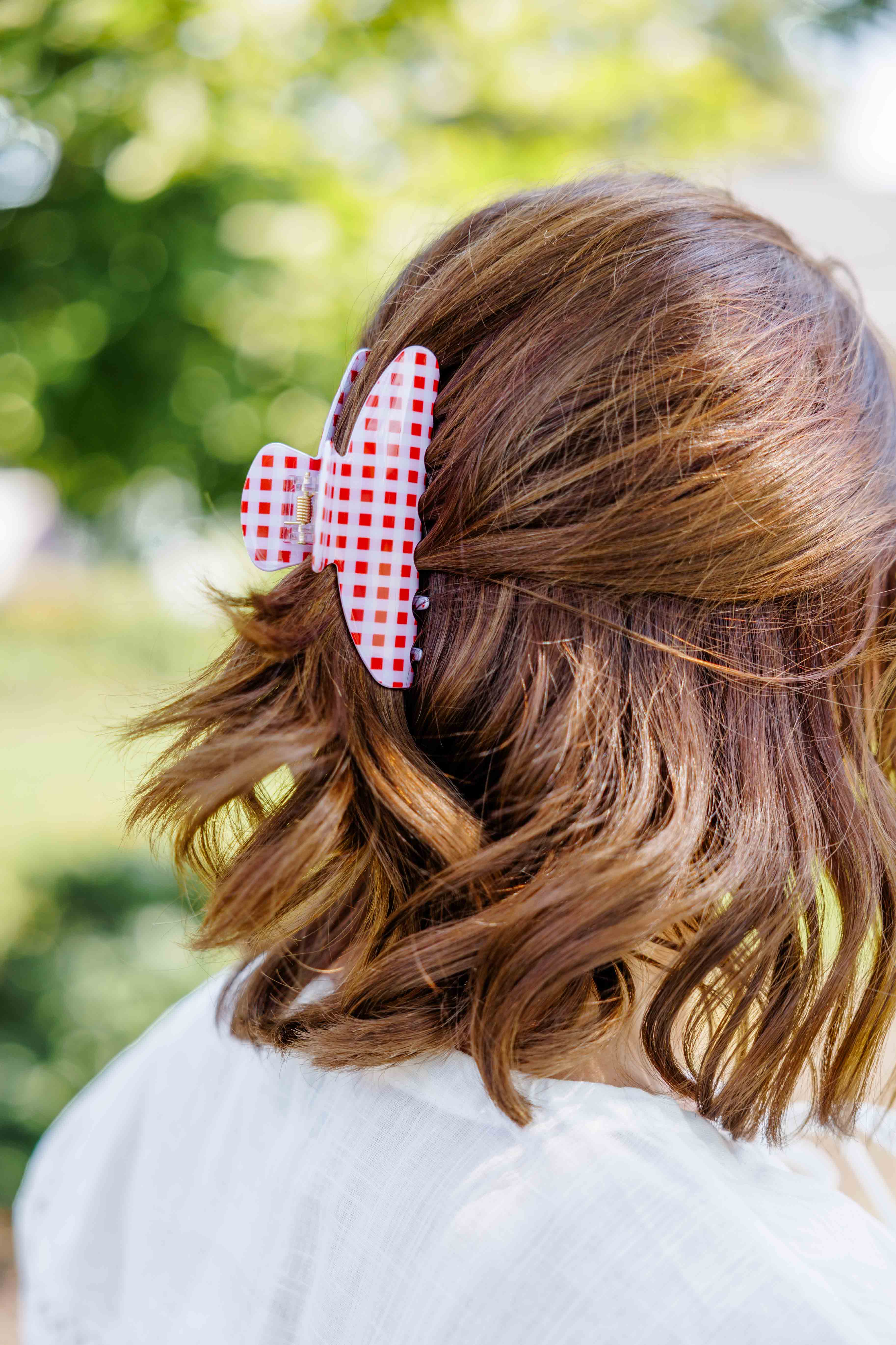 Cherry Picnic Claw Clip