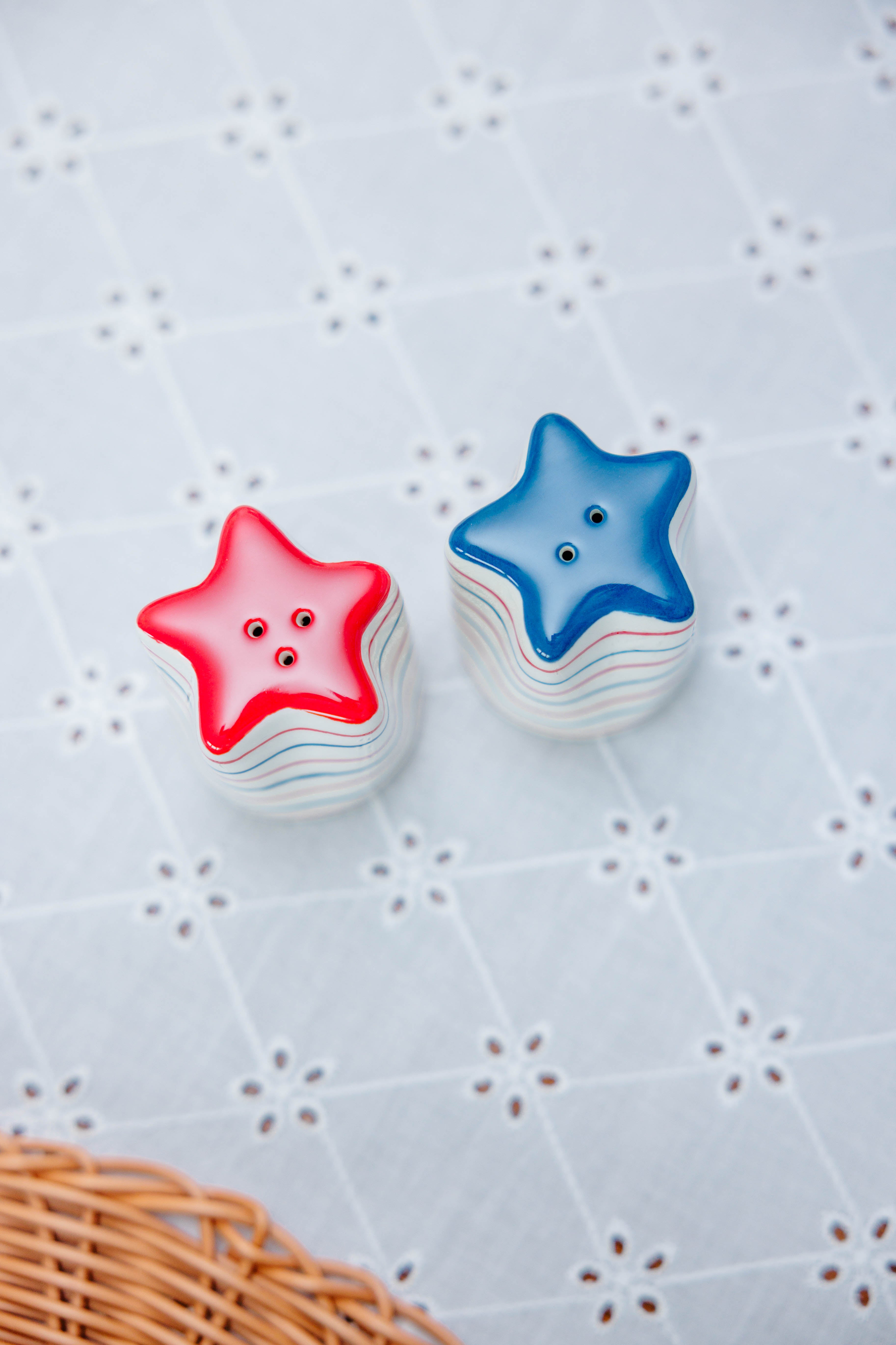 Star Spangled Salt & Pepper Shakers