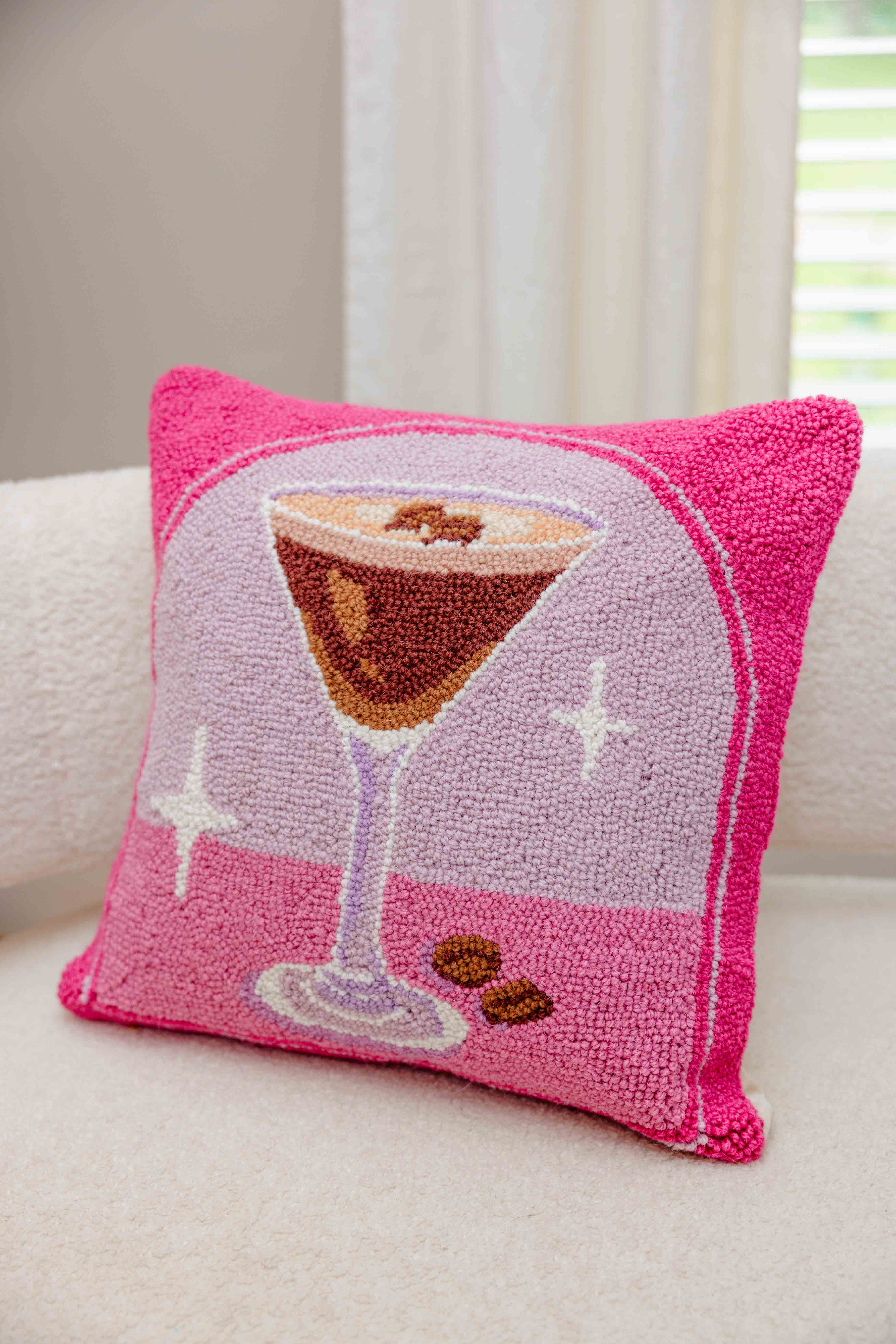 Espresso Martini Hook Pillow