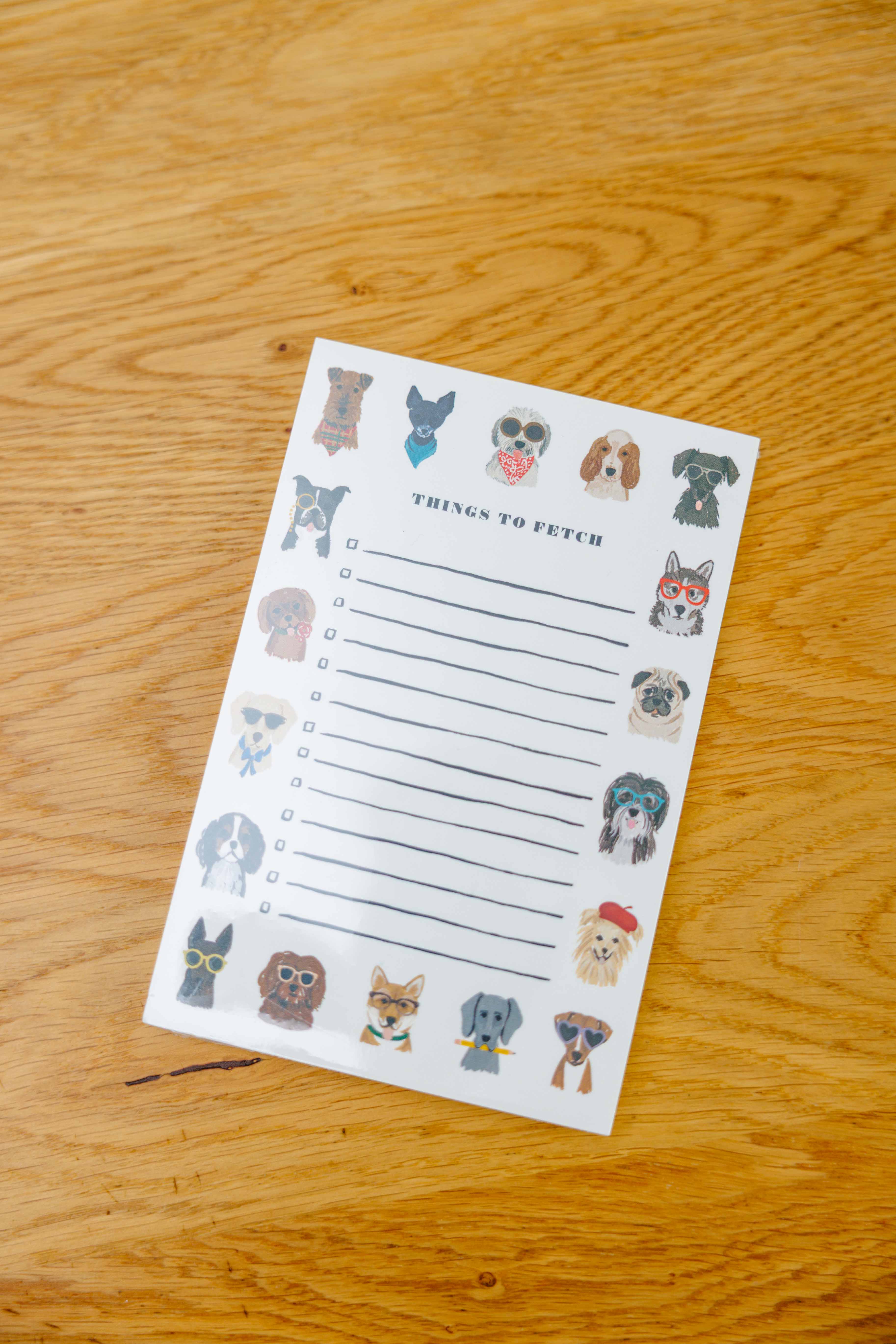 Dog Days Notepad