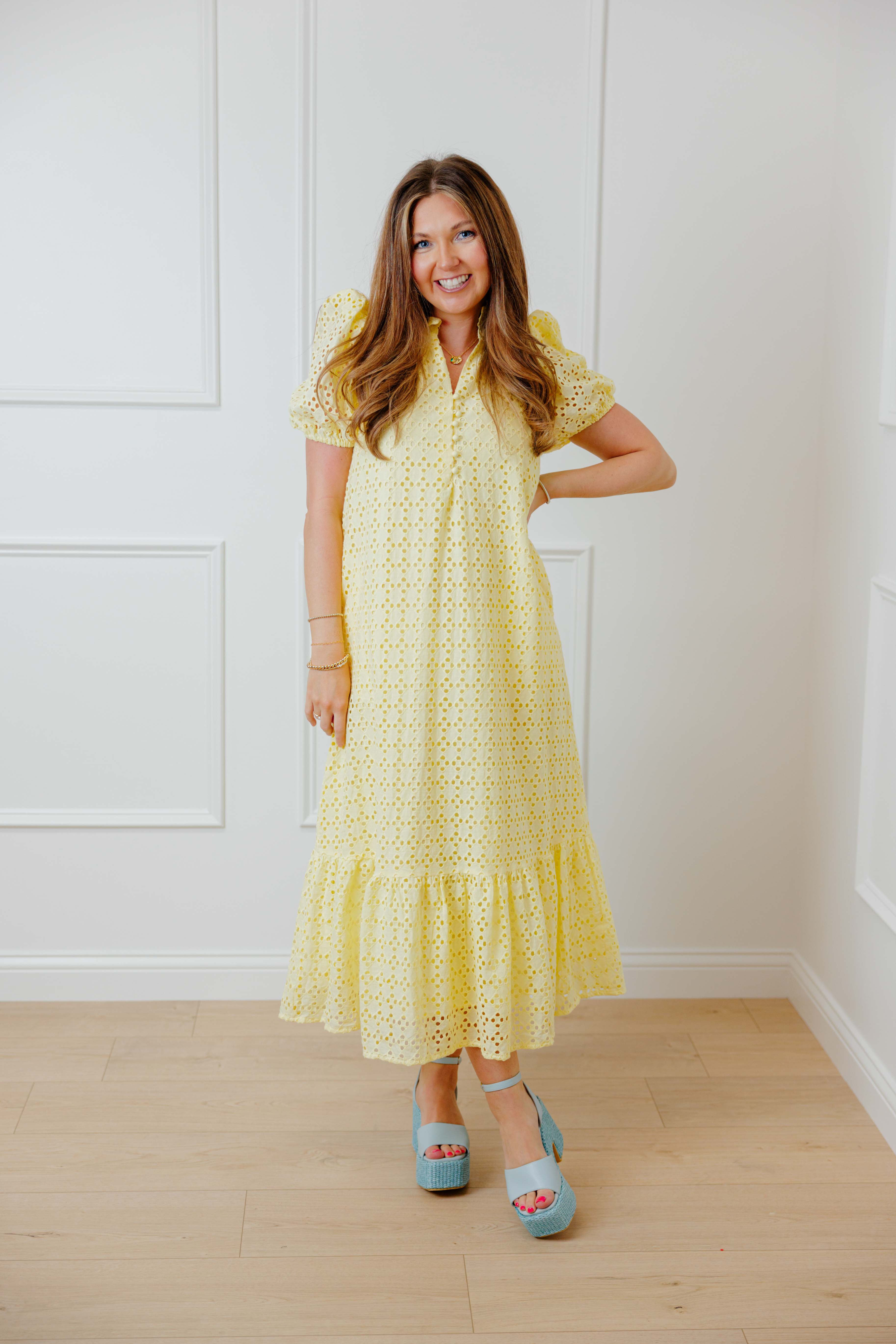 Charlotte Puff Sleeve Dress