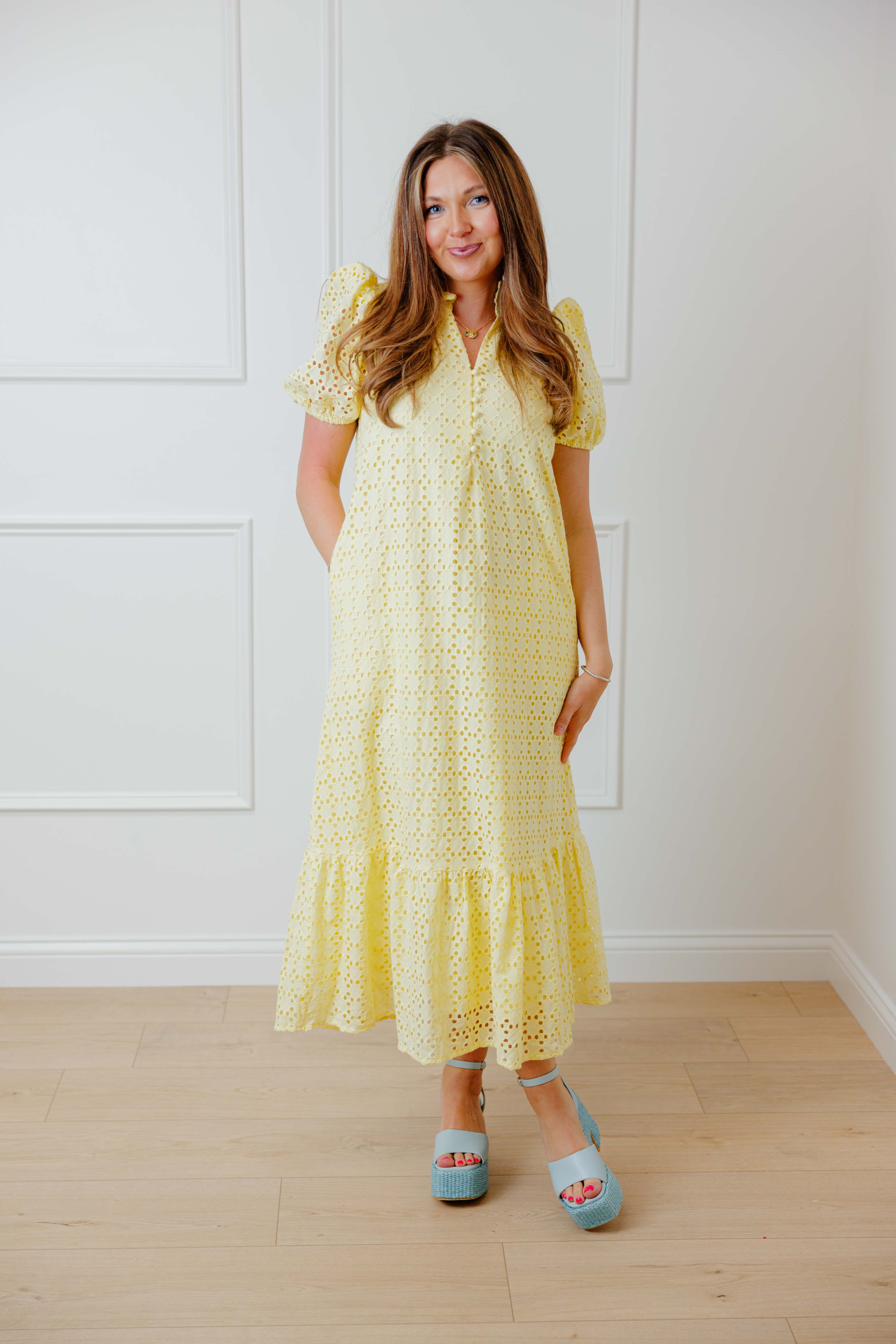 Charlotte Puff Sleeve Dress