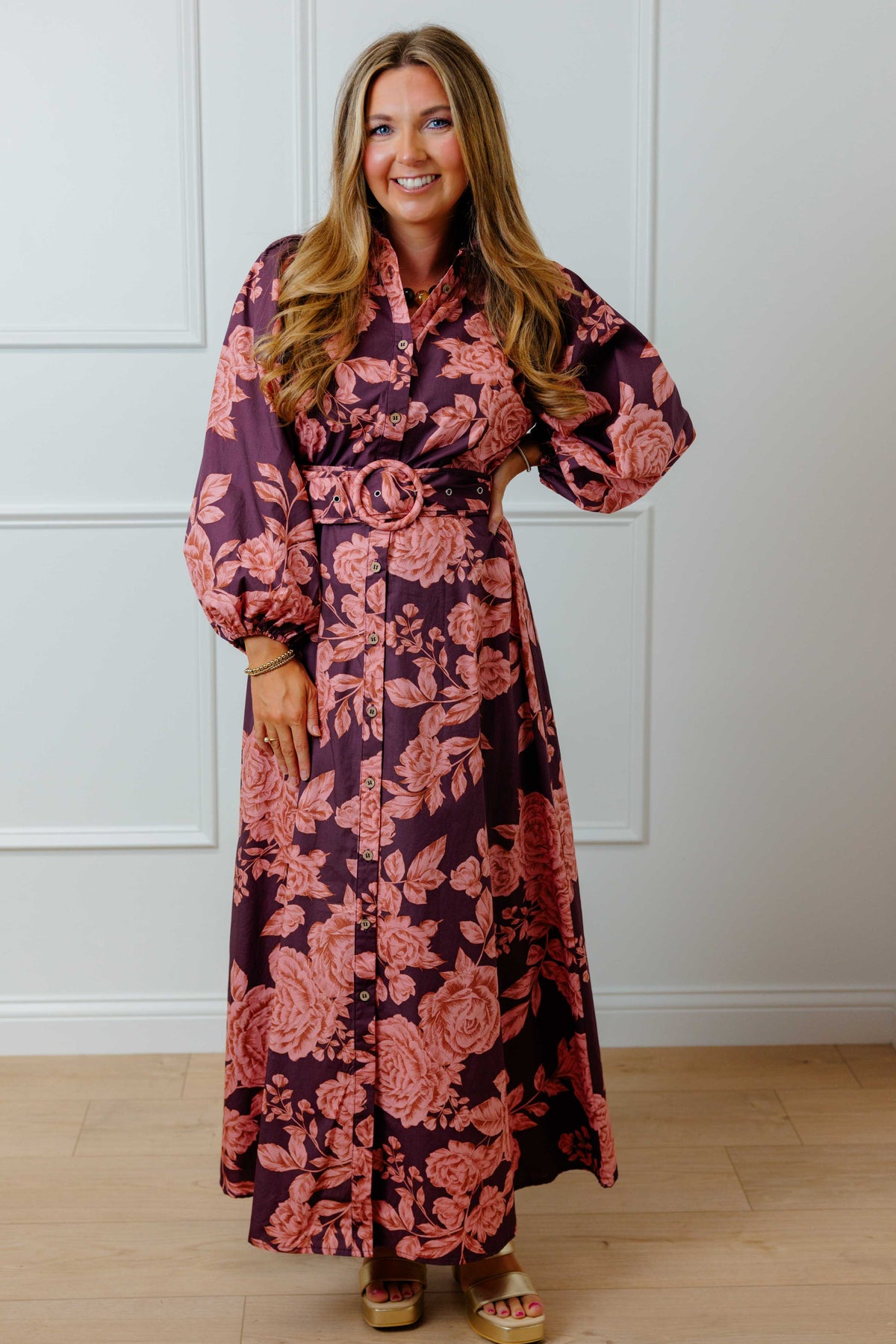 Kylie Floral Maxi Dress