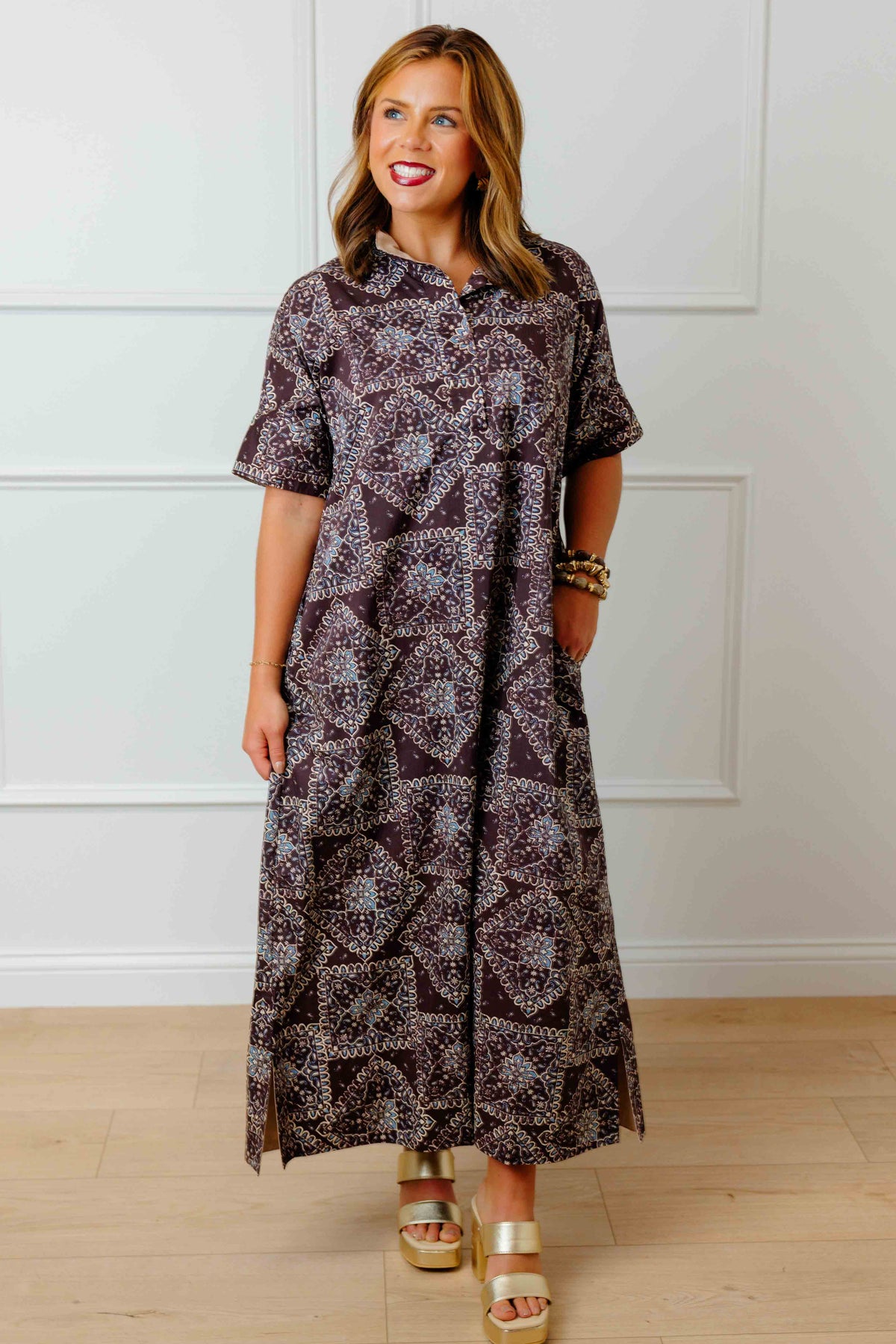 Bandana Days Midi Dress