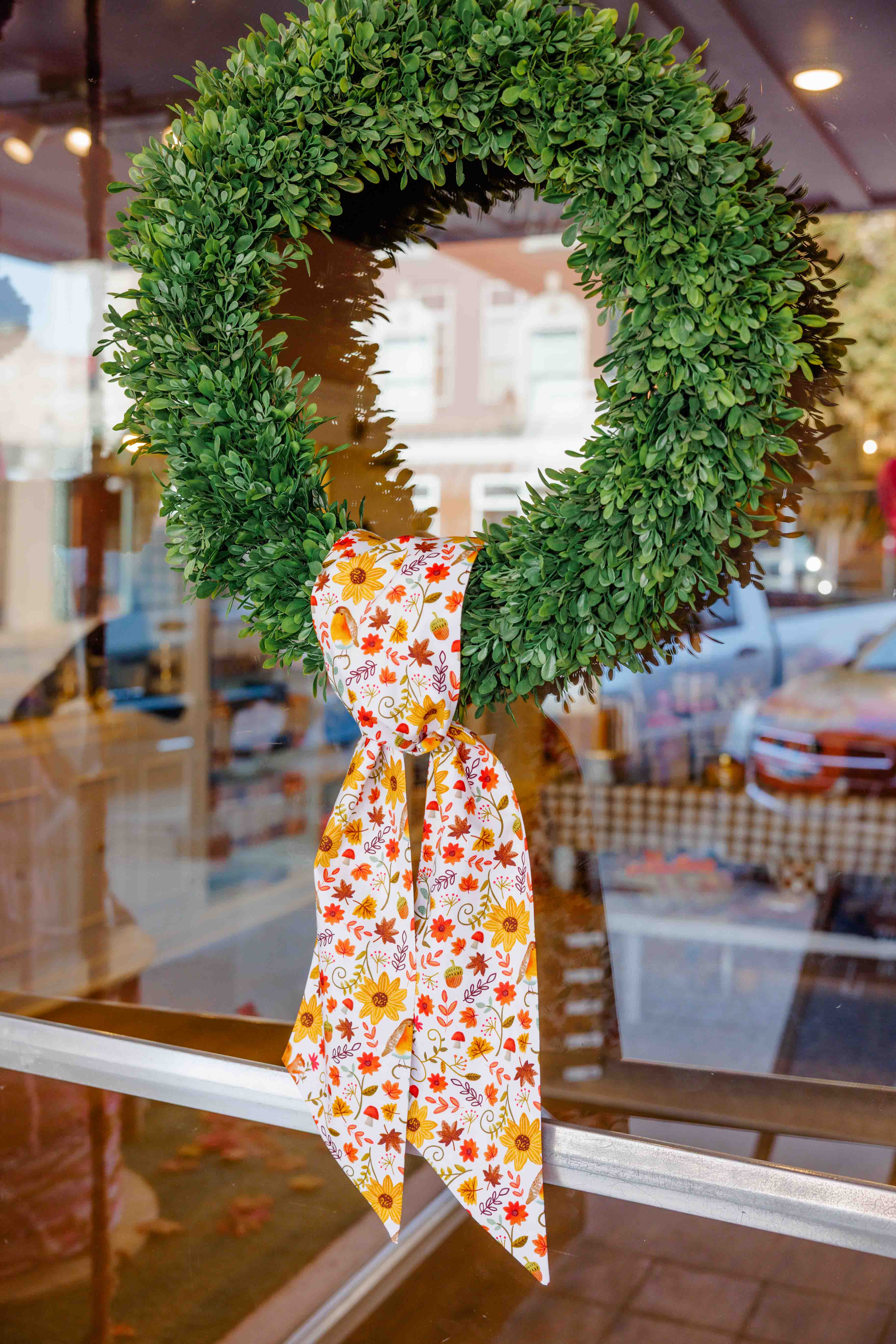 Fall Wreath Sashes