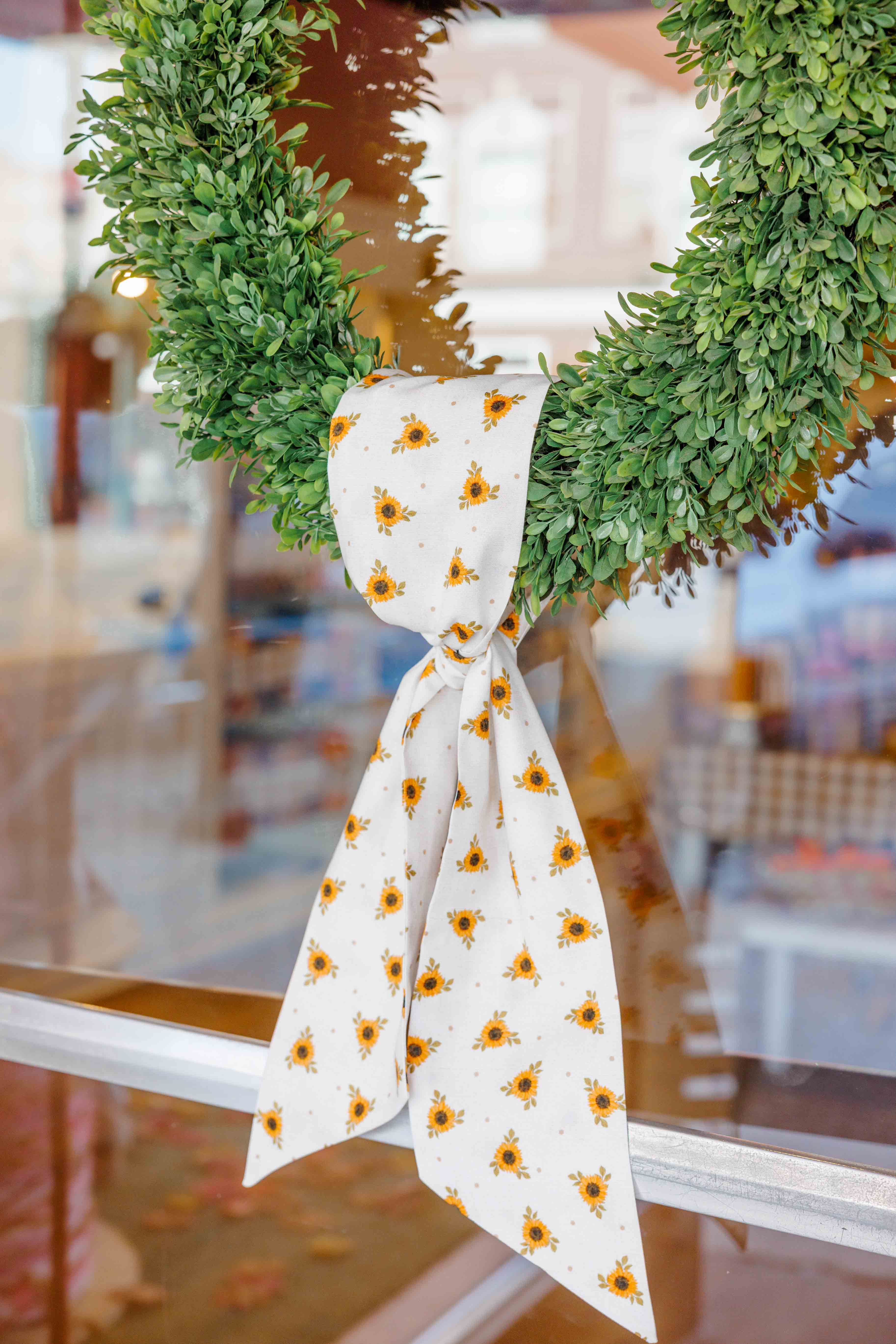 Fall Wreath Sashes