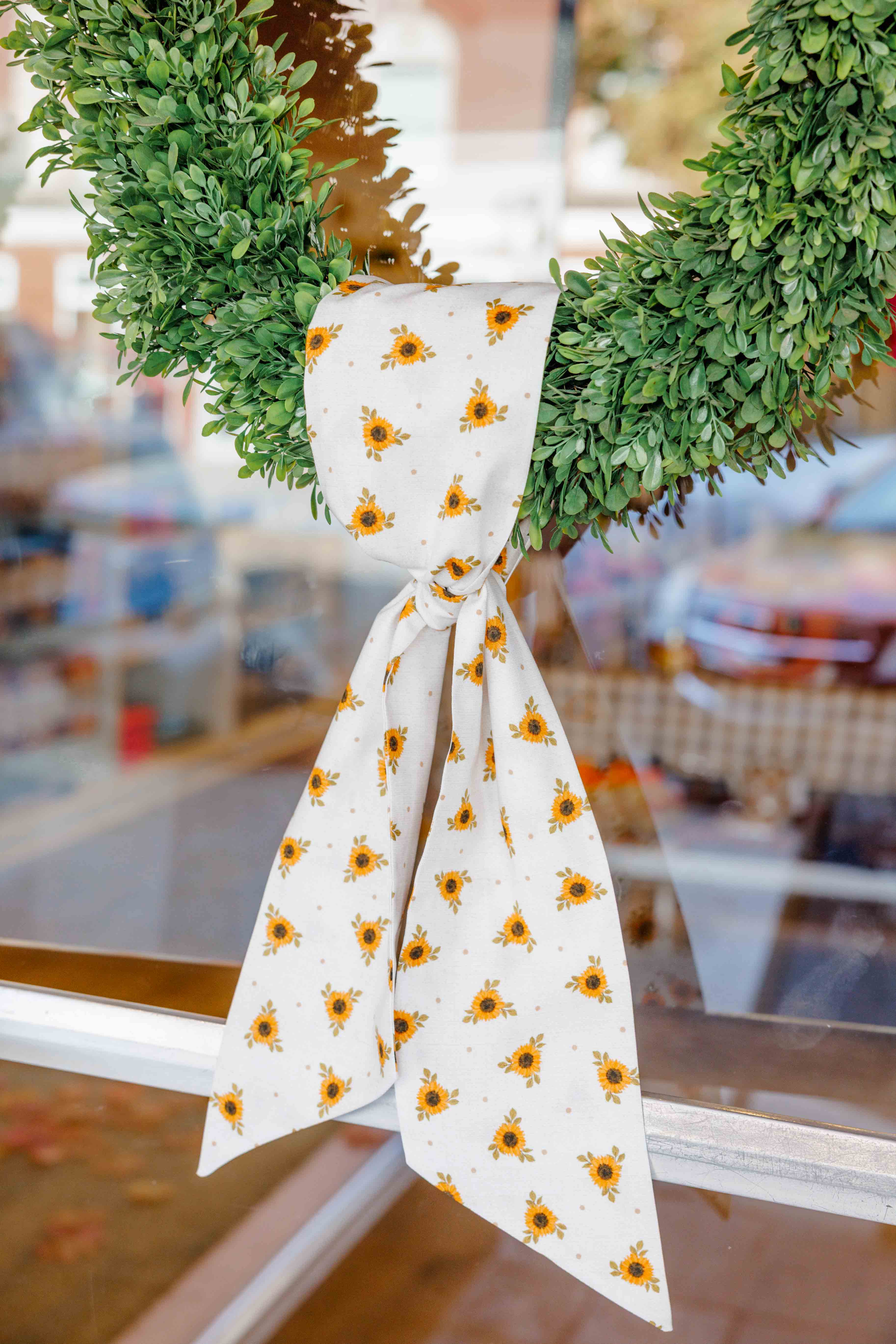 Fall Wreath Sashes