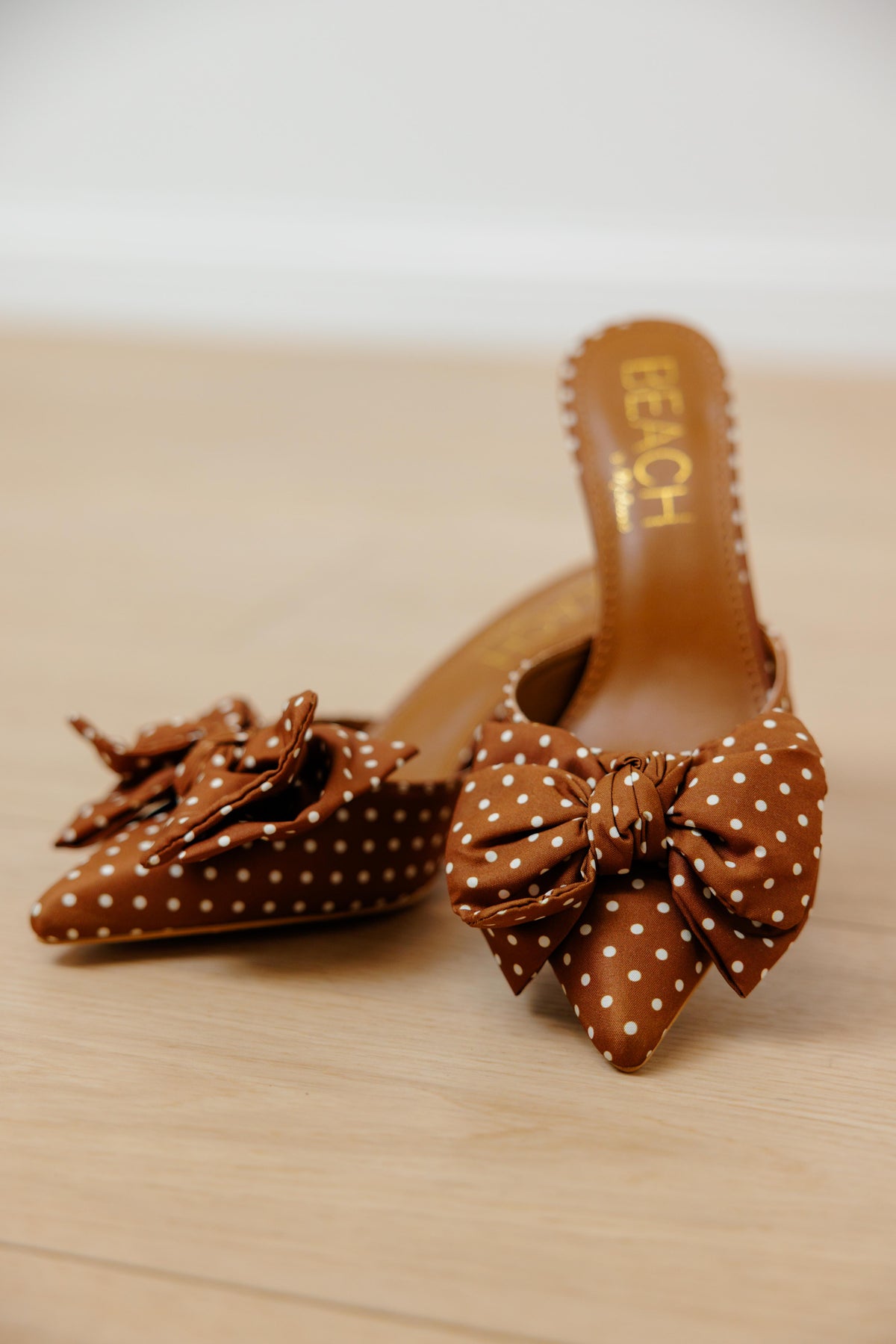 Goldie Heeled Mule