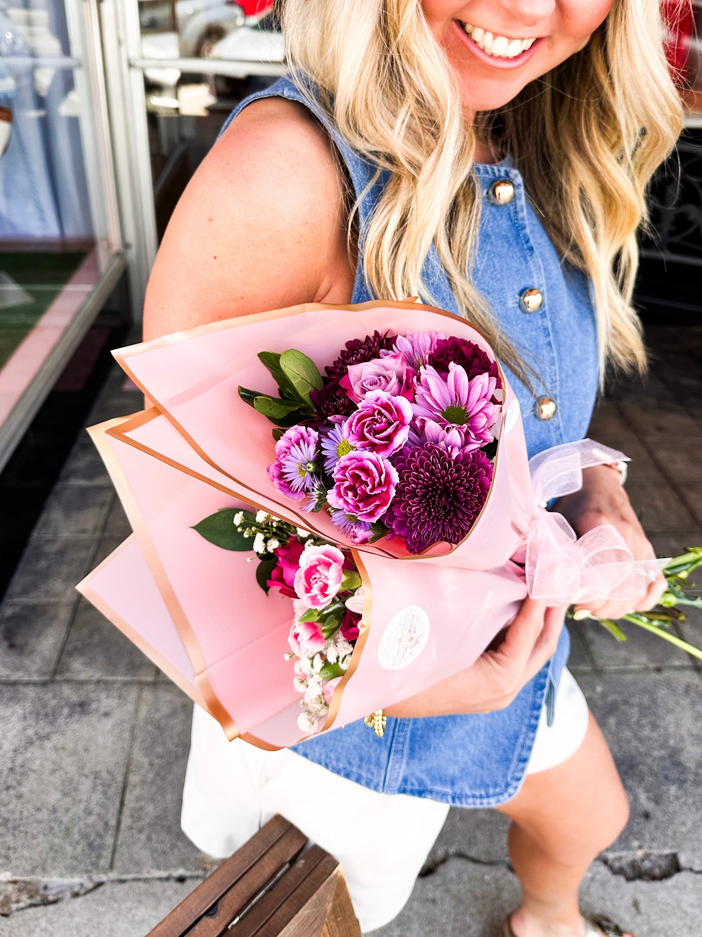 Golden Rose Bouquet