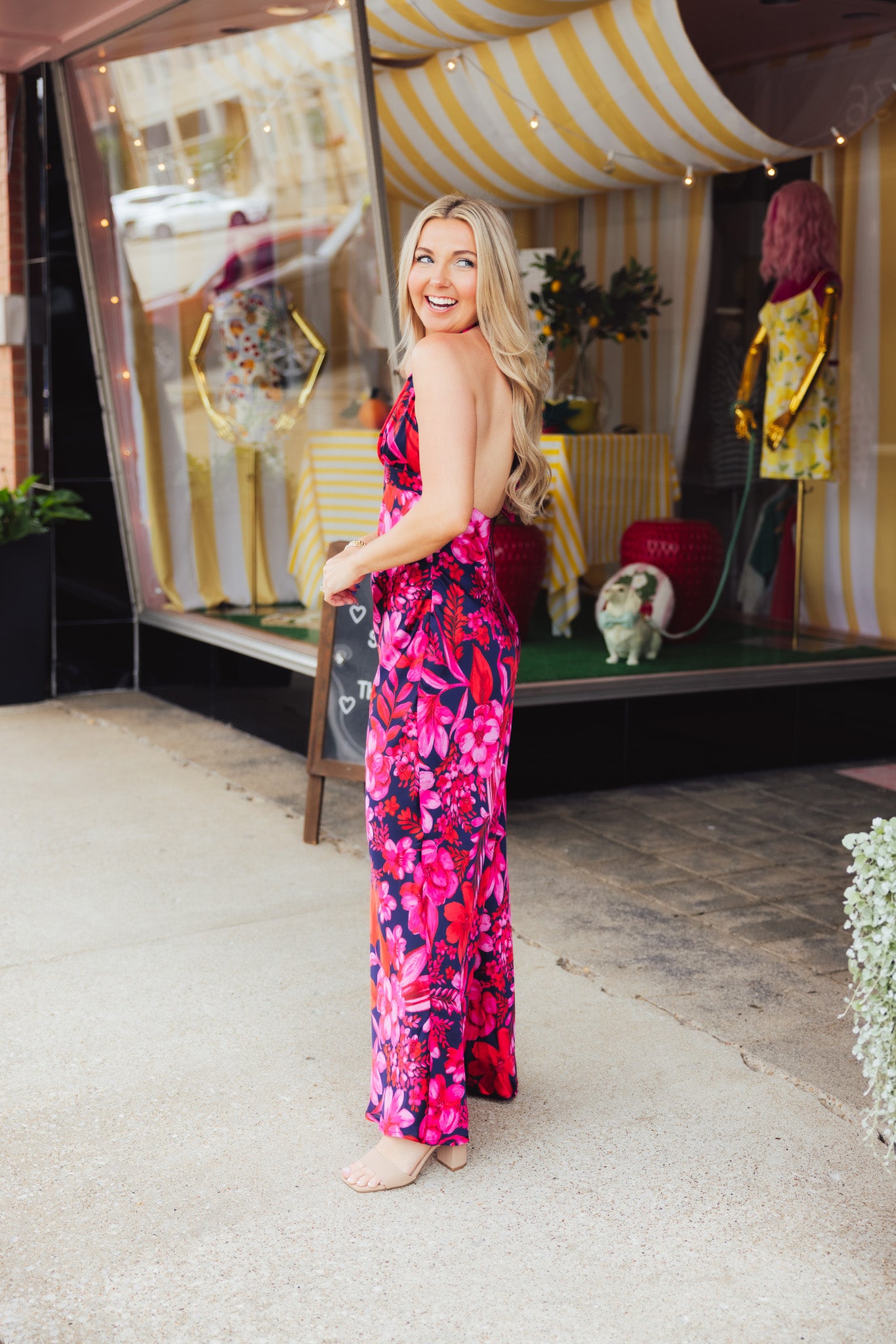 Navy Ruby Maxi Dress