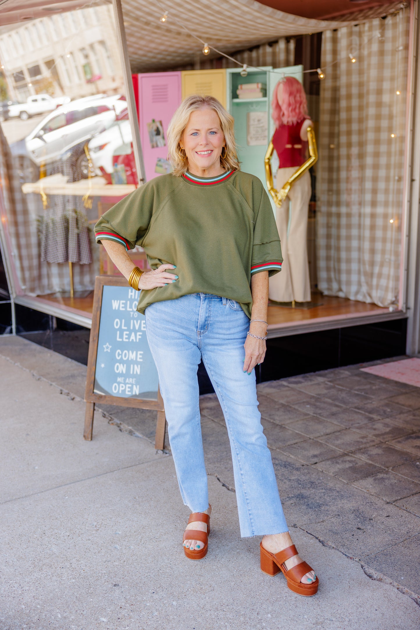 Raglan Knit Top
