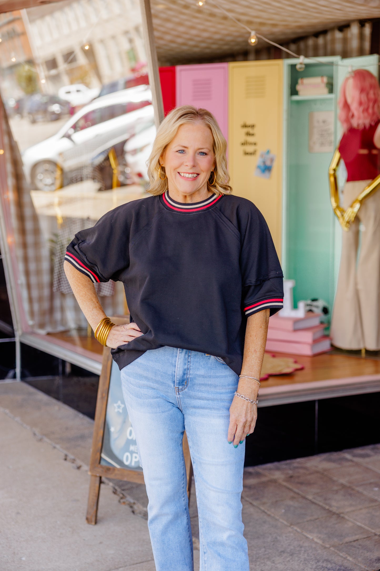 Raglan Knit Top