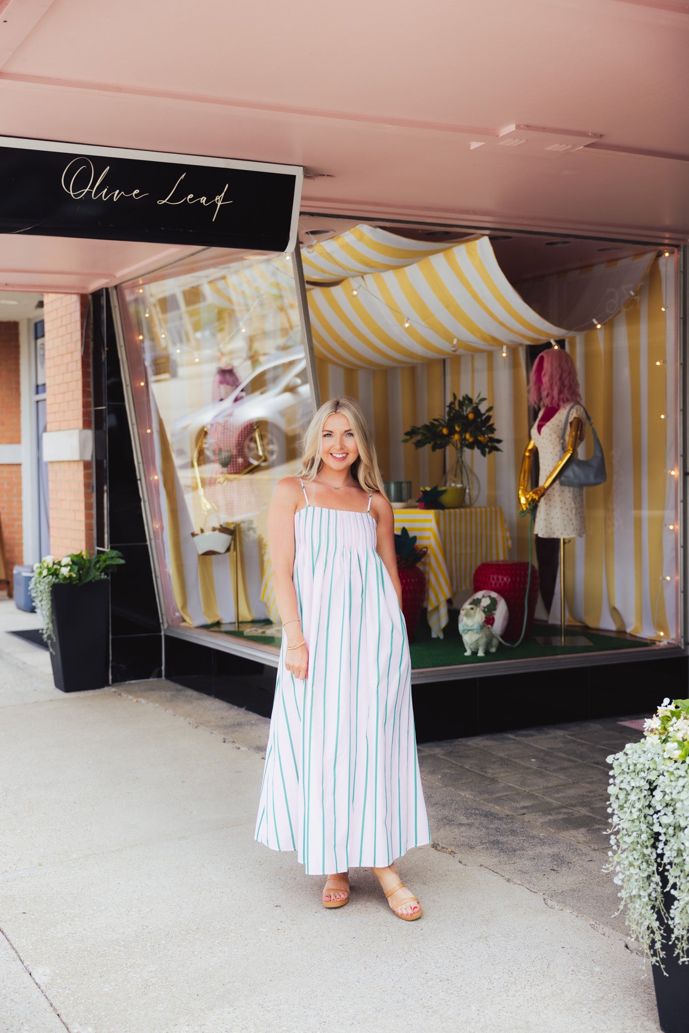 Sophie Striped Maxi Dress