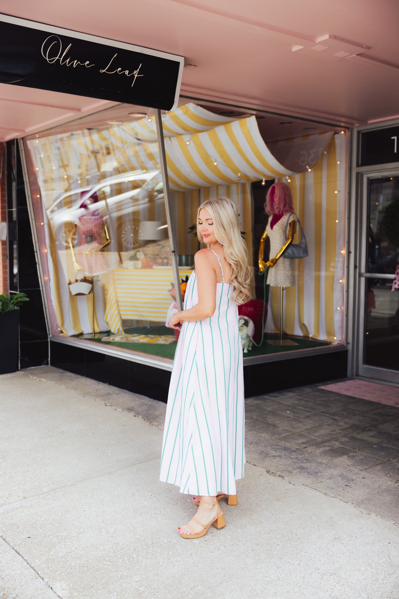 Sophie Striped Maxi Dress
