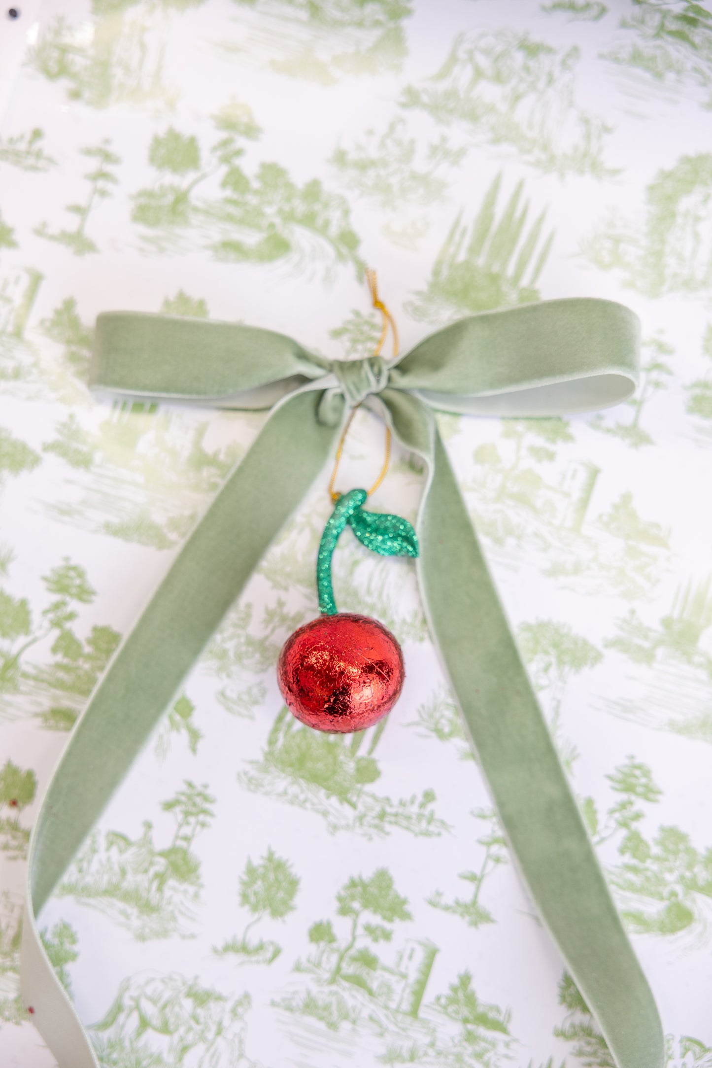 Maraschino Cherry Ornament