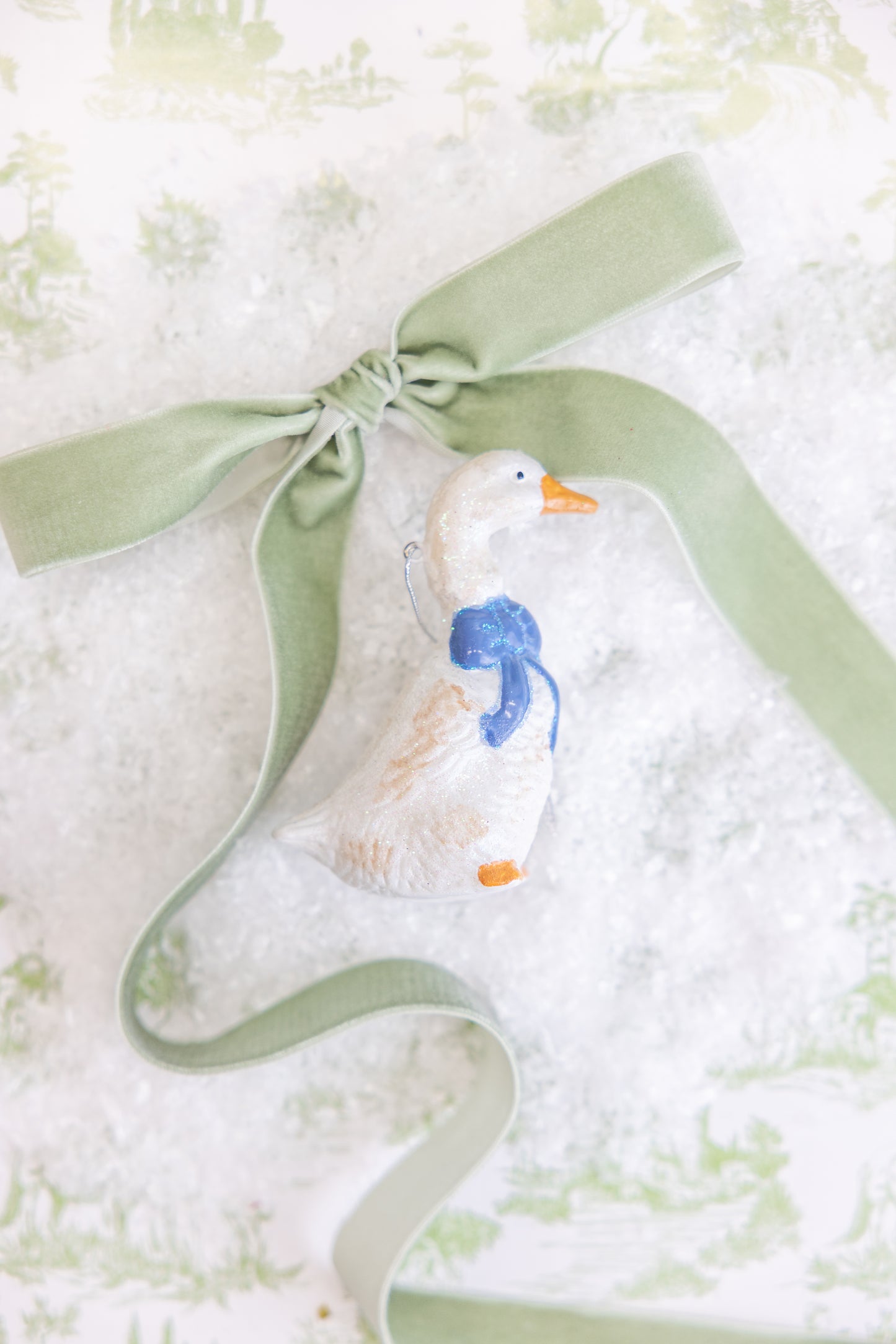 Country Geese Ornament