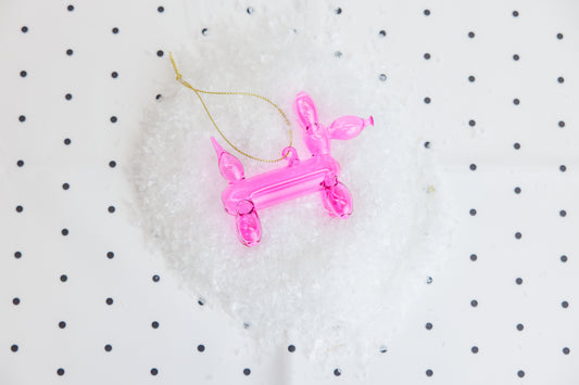 Balloon Pup Ornament