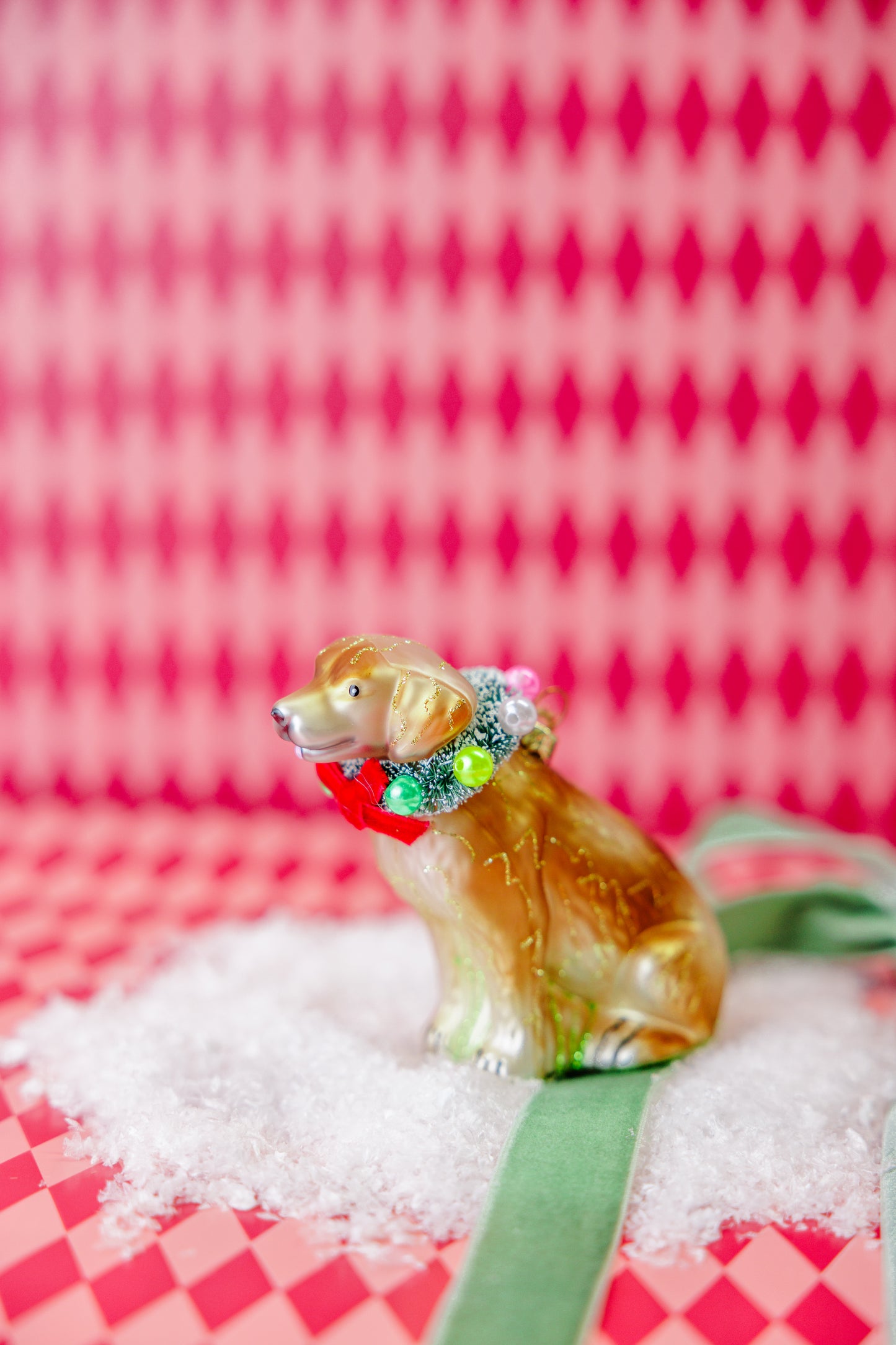 Festive Lab Ornament