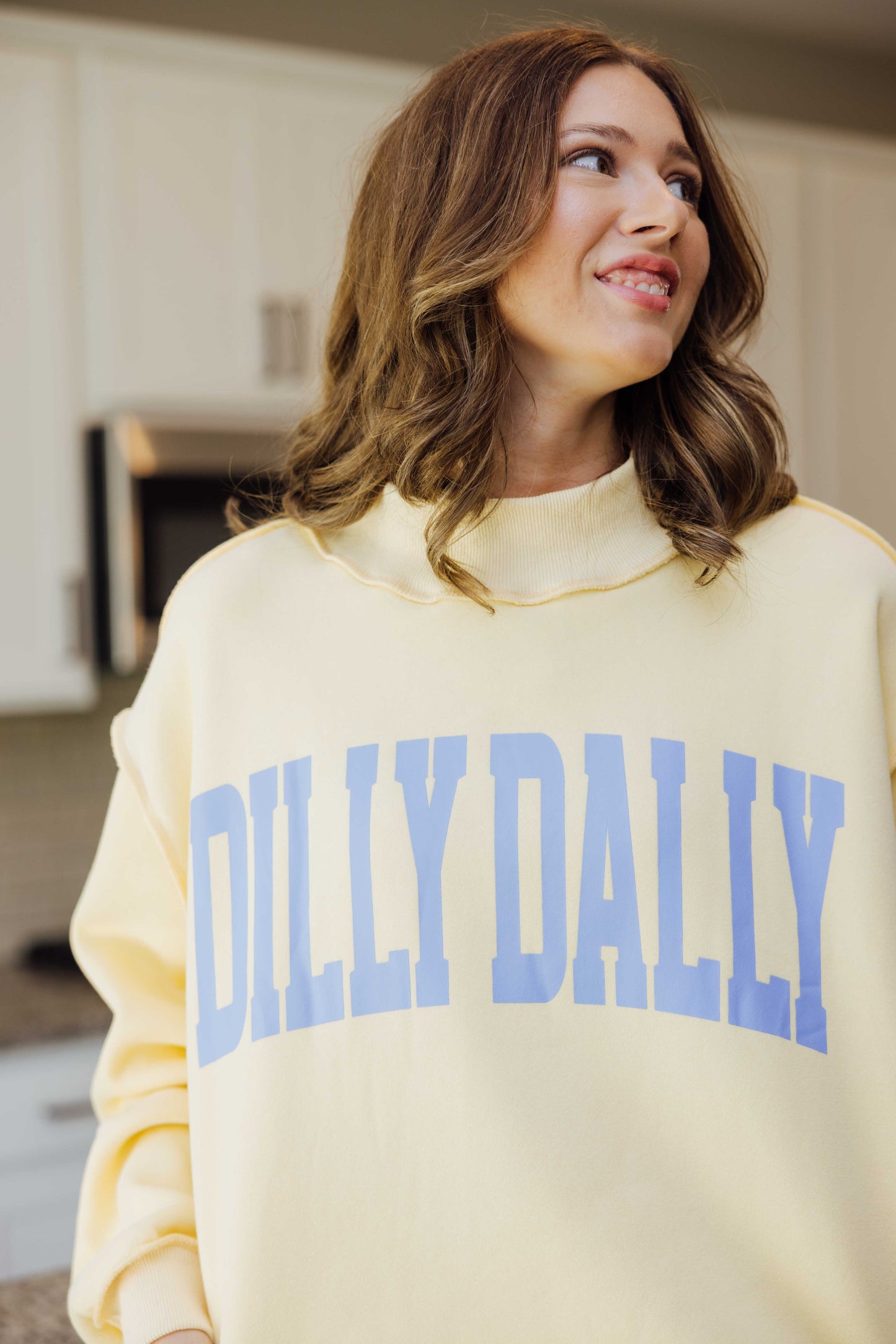Dilly Dally Reversible Sweatshirt