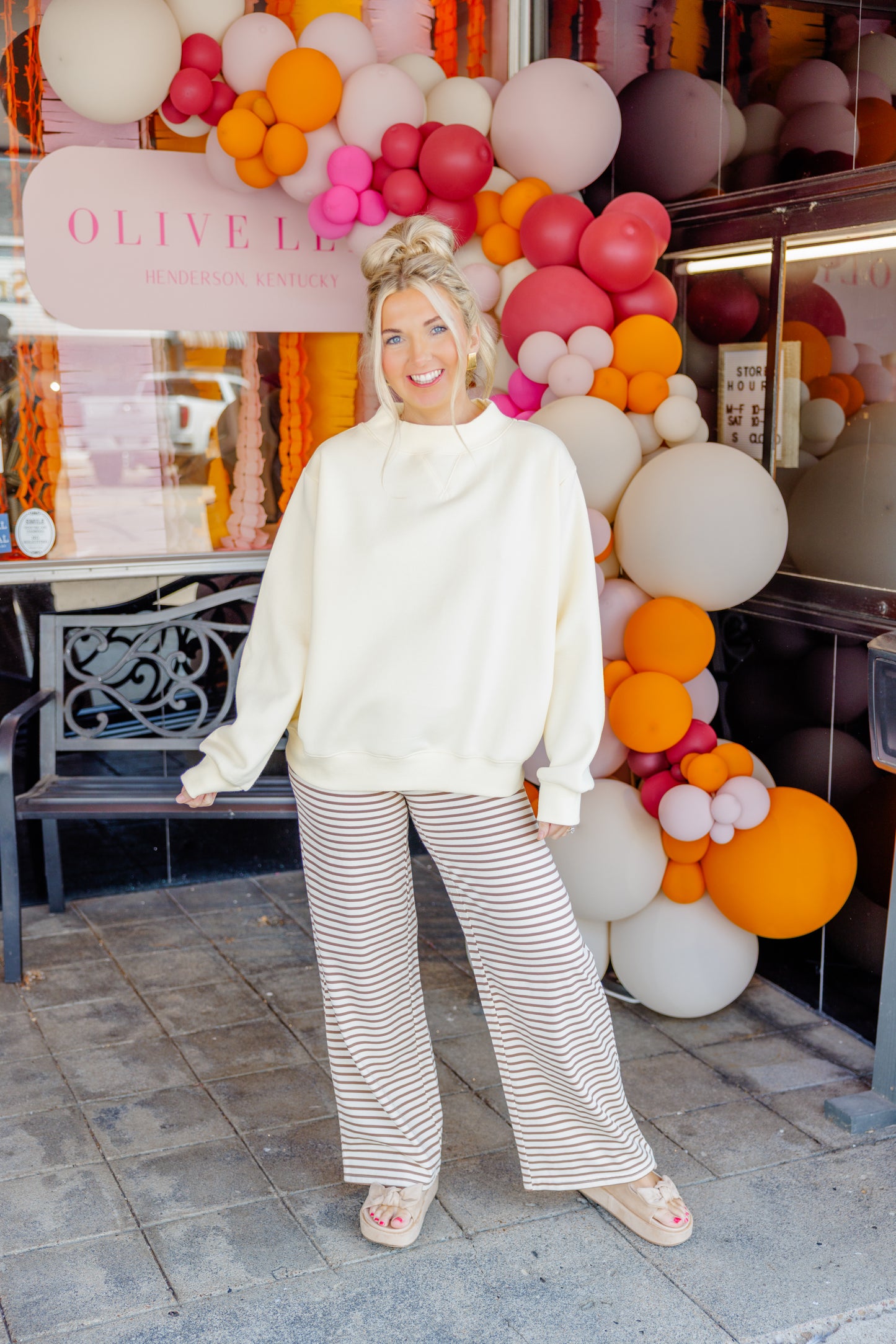 Butter Mock Neck Sweatshirt