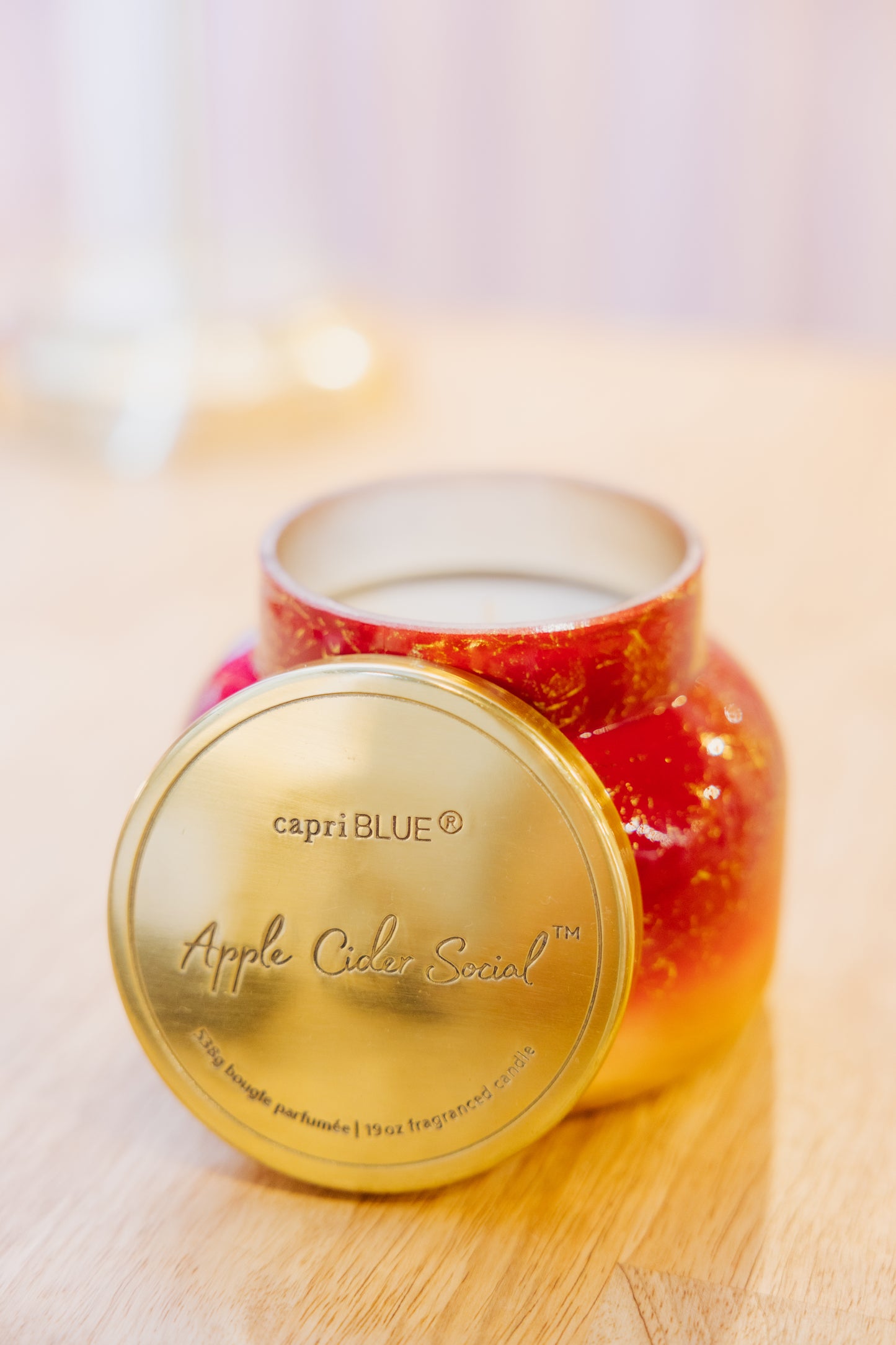 Apple Cider Social Glimmer Candle 19oz