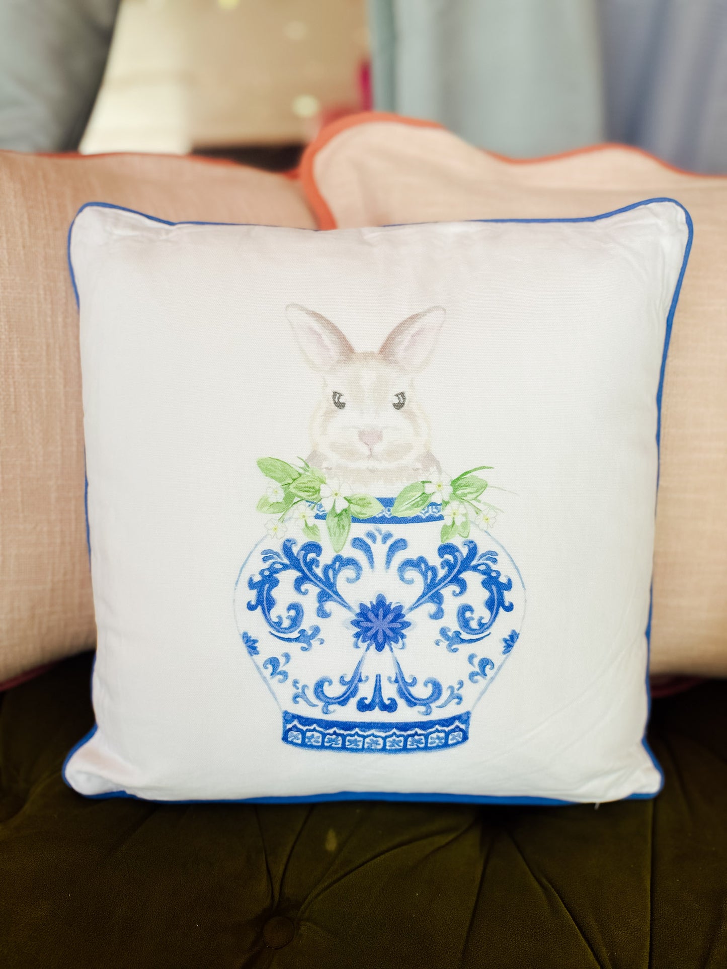 Winston Reversible Bunny Pillow
