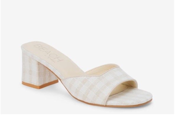 Meadow Check Heel