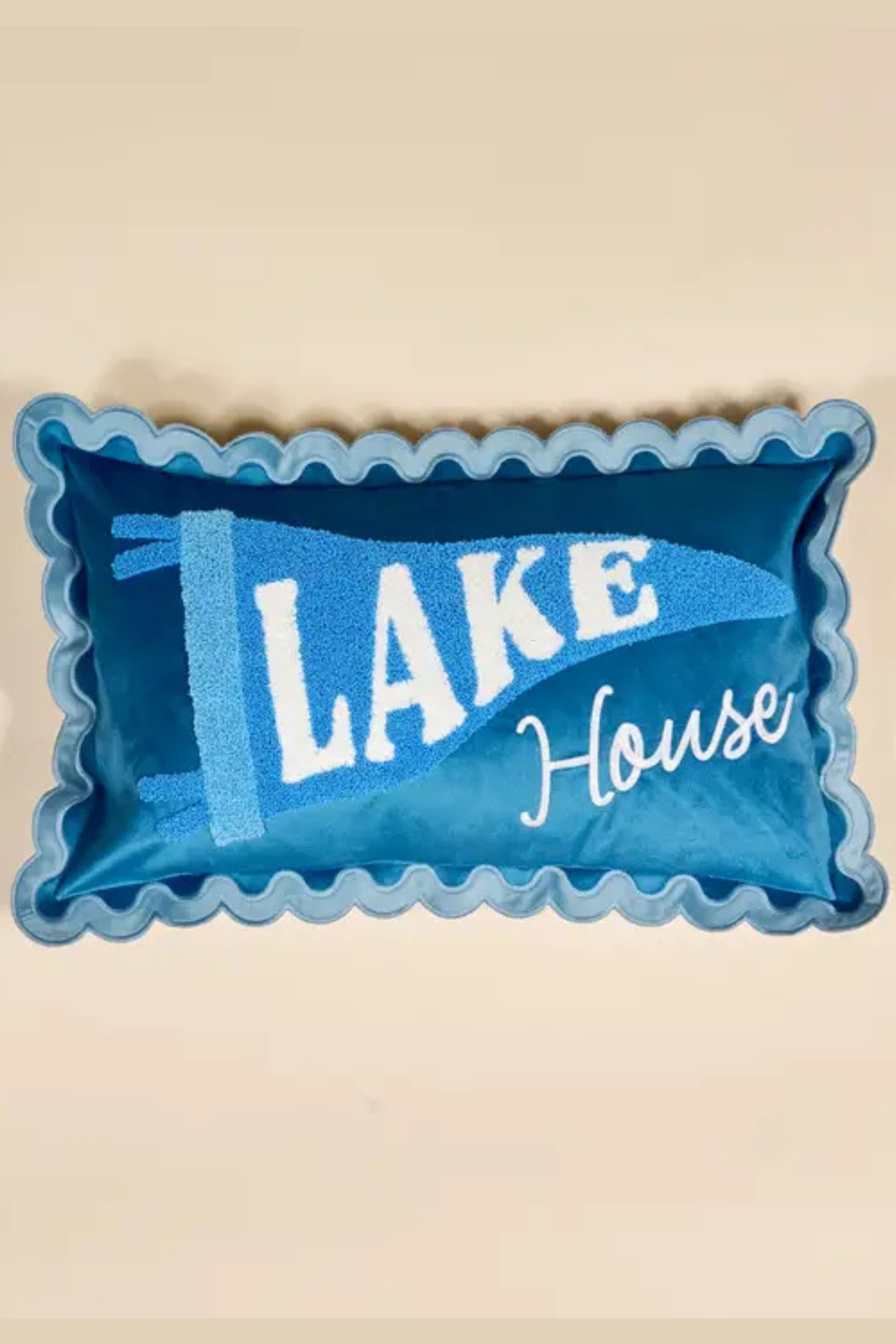 Lake House Throw Pillow