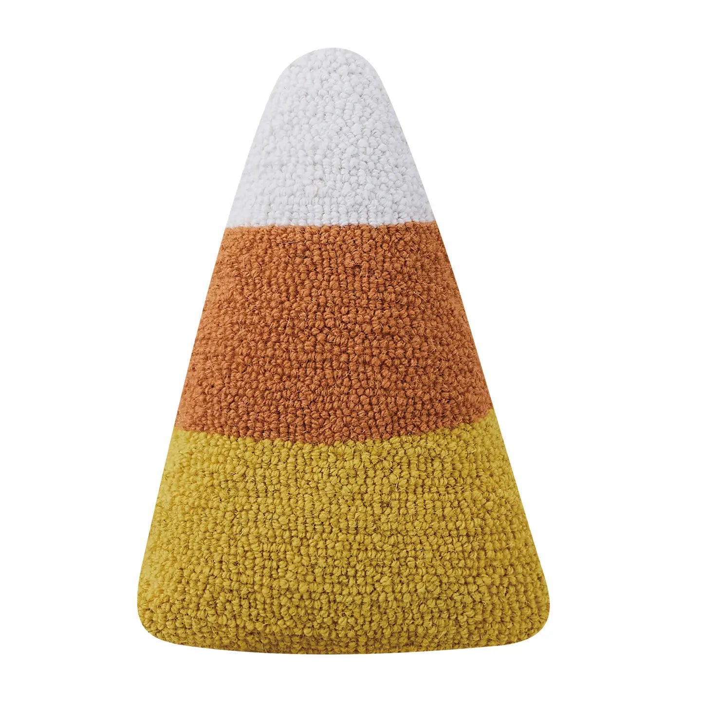 Shaped Candy Corn Hook Pillow