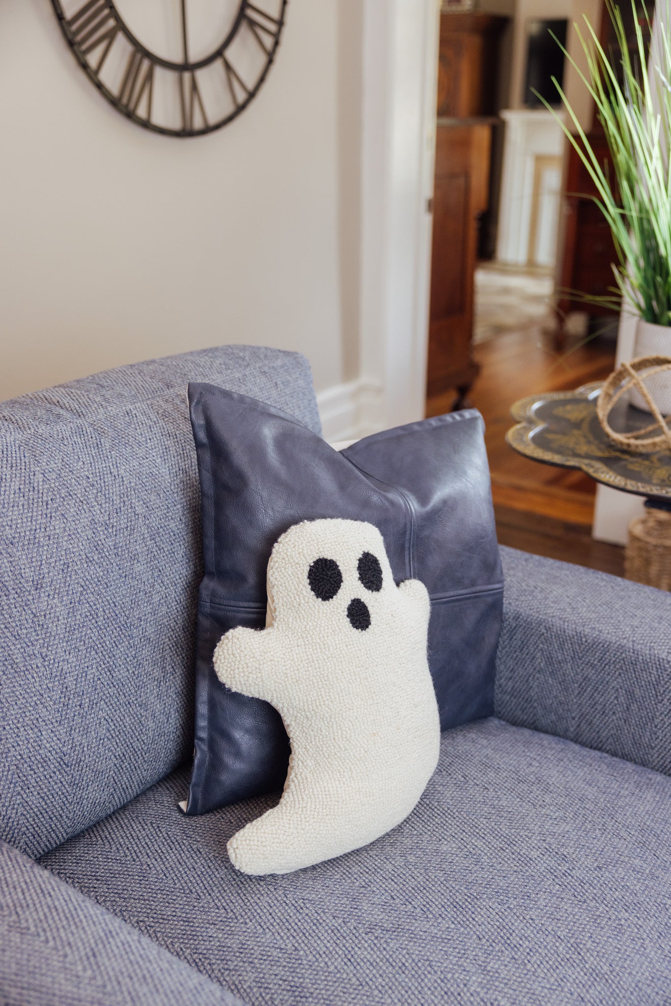Shaped Ghost Hook Pillow