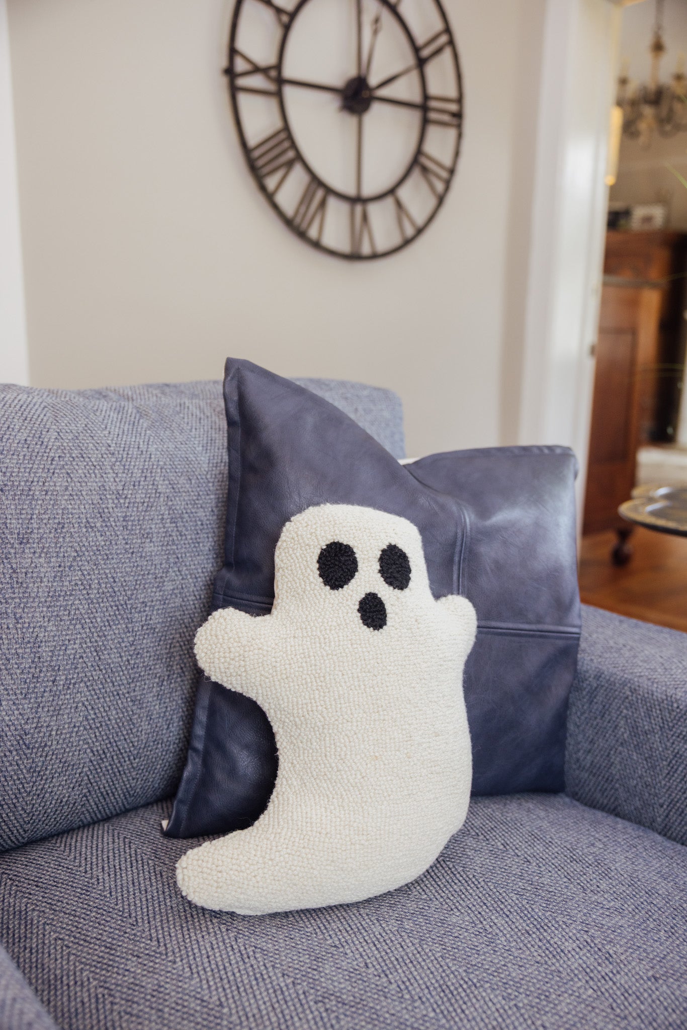 Shaped Ghost Hook Pillow
