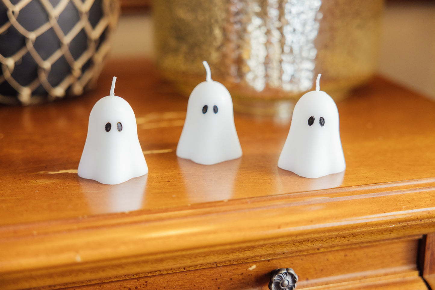 Ghost Tealight Candle Set