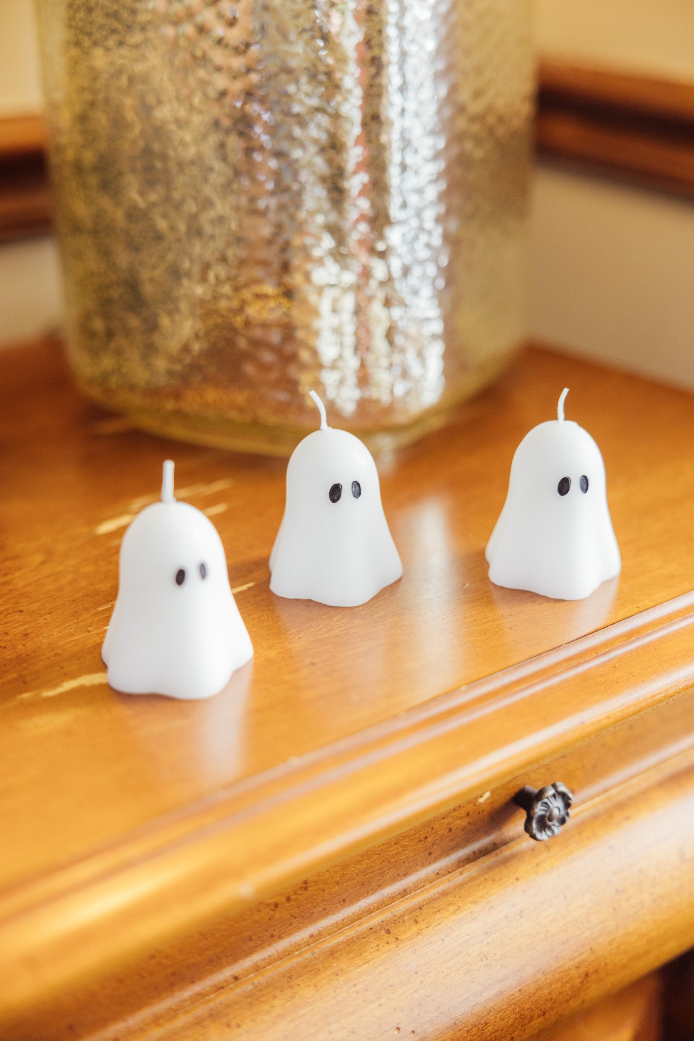 Ghost Tealight Candle Set