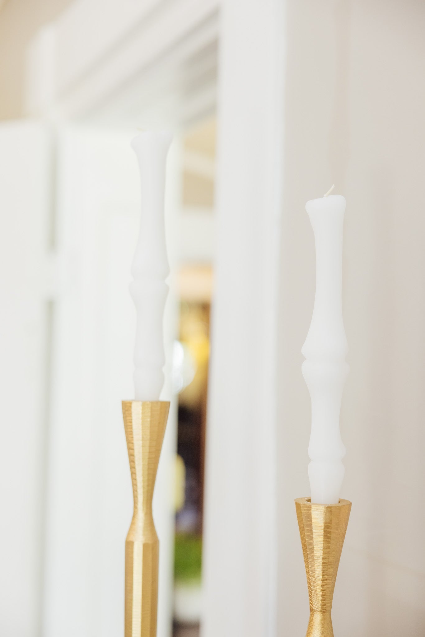 Bone Taper Candle Set