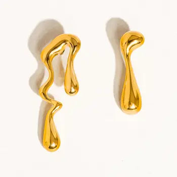 Roma 18K Gold Mismatch Earring