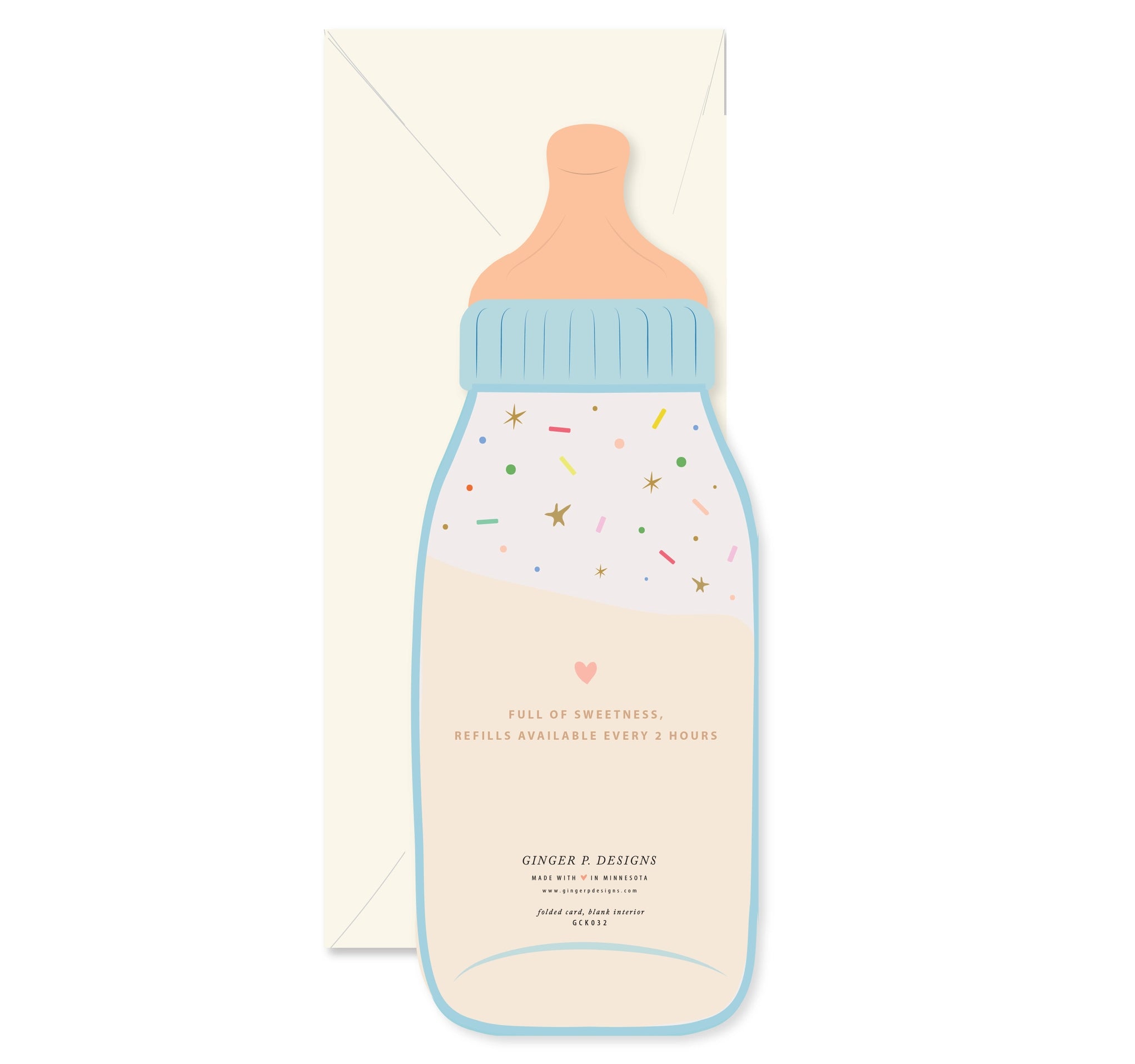 Baby Bottle Card