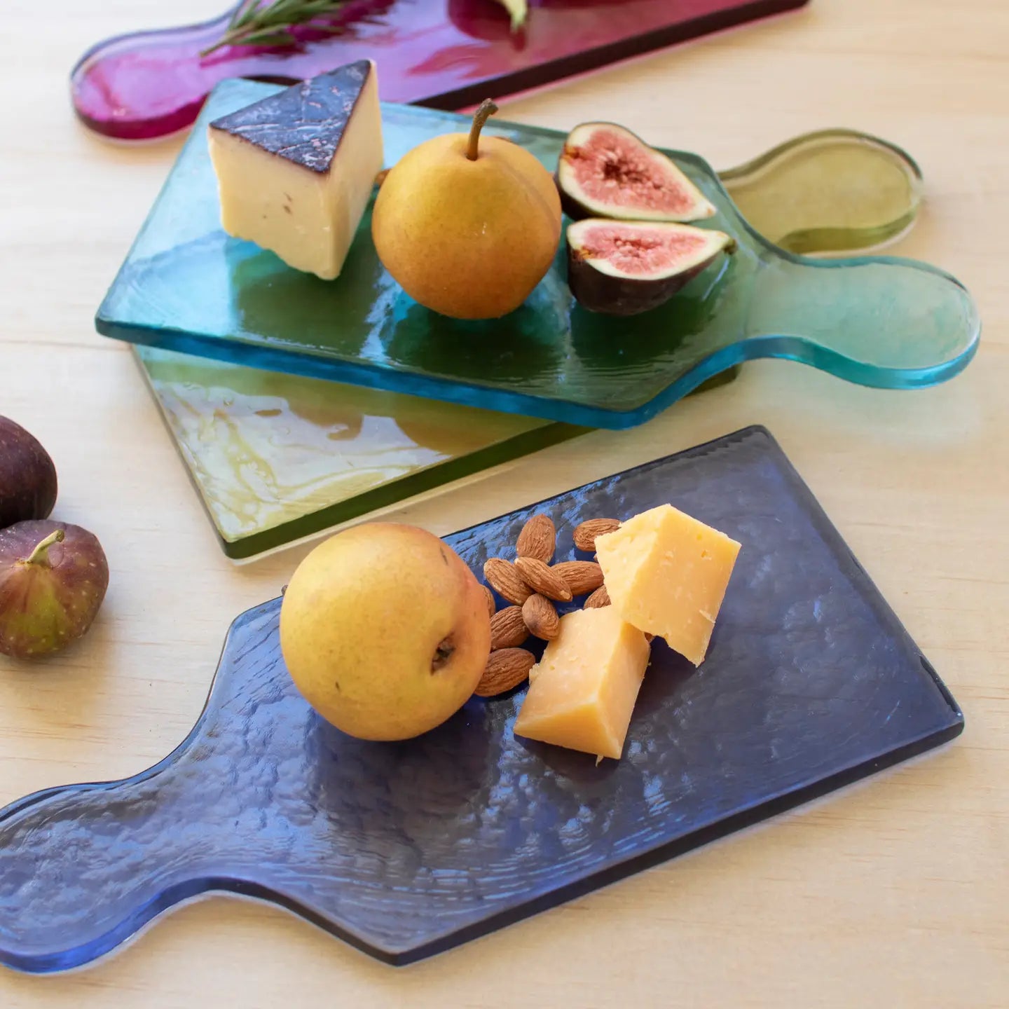 Glass Cheese Board