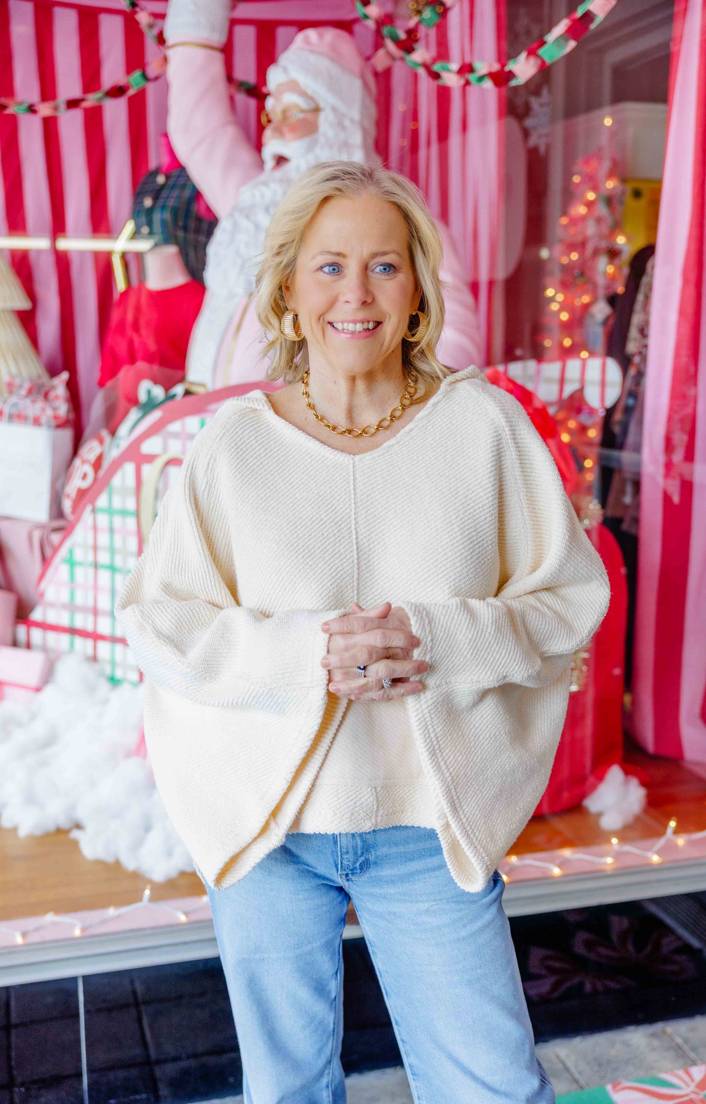 Oatmeal Vintage Hoodie