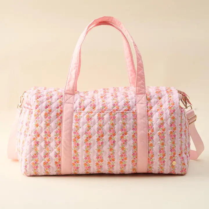 Quilted Weekender Bag