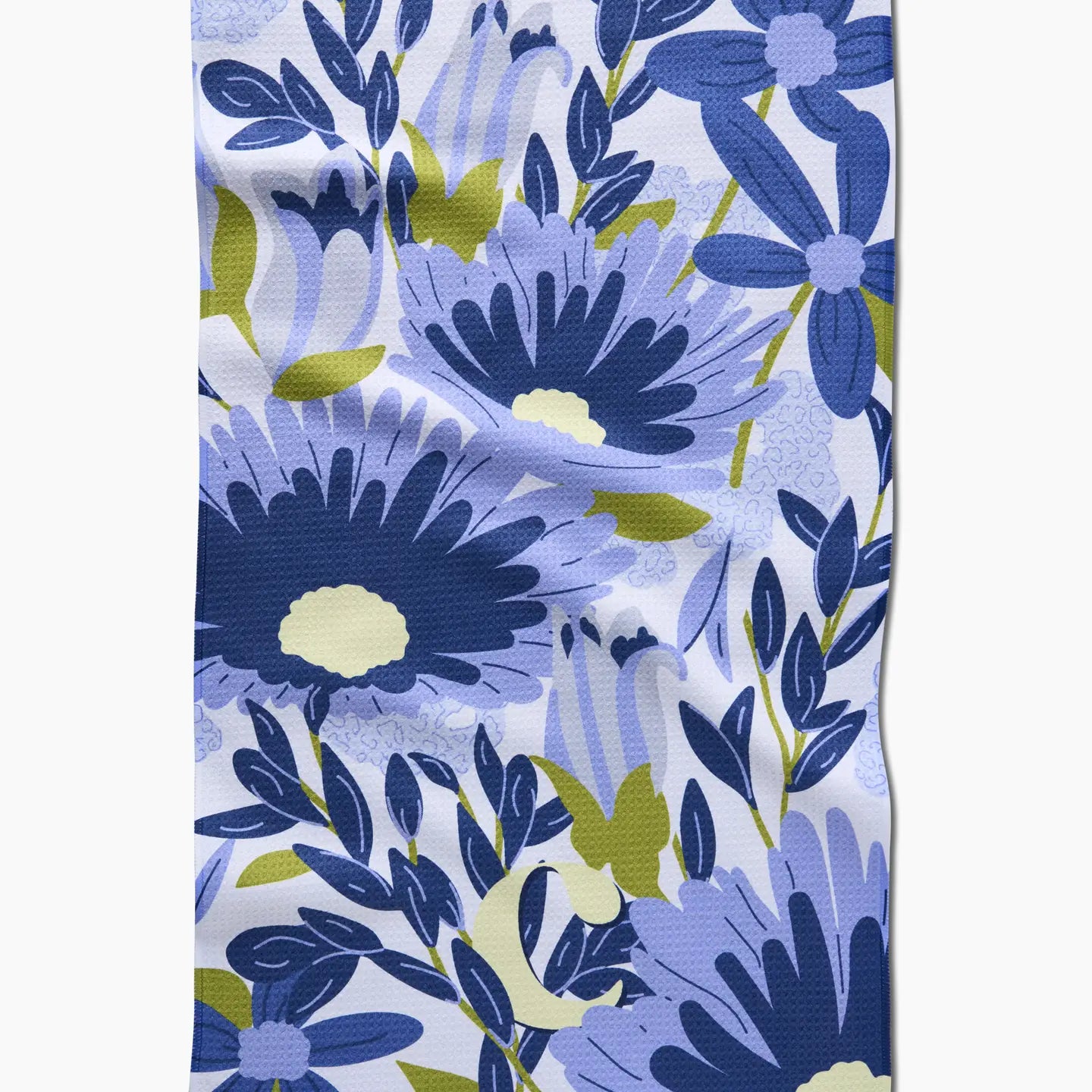 Monogram Floral Tea Towel C