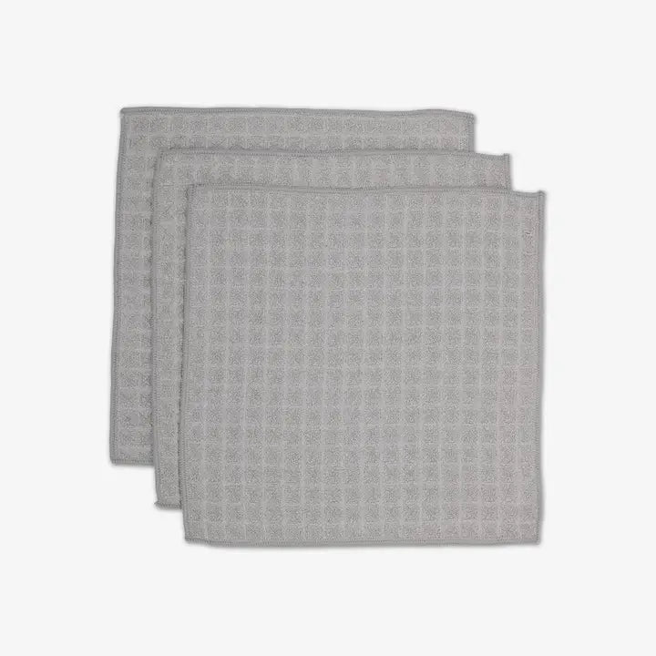 Geometry Waffle Washcloth Set