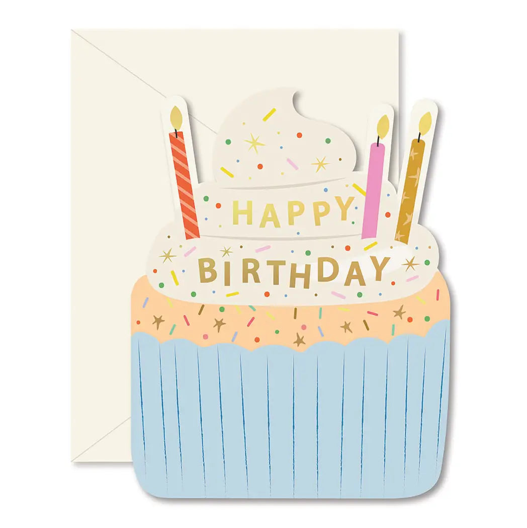 Birthday Cupcake Card