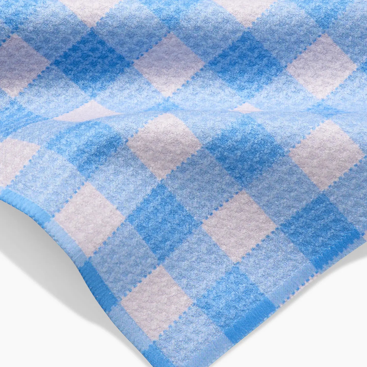 Angelic Sky Gingham Bar Towel