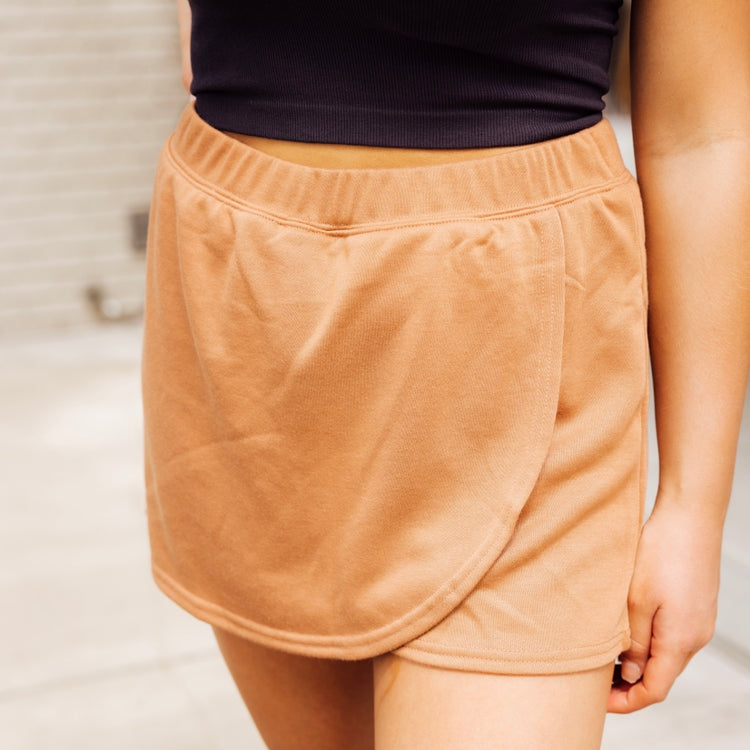 Terry Knit Skort